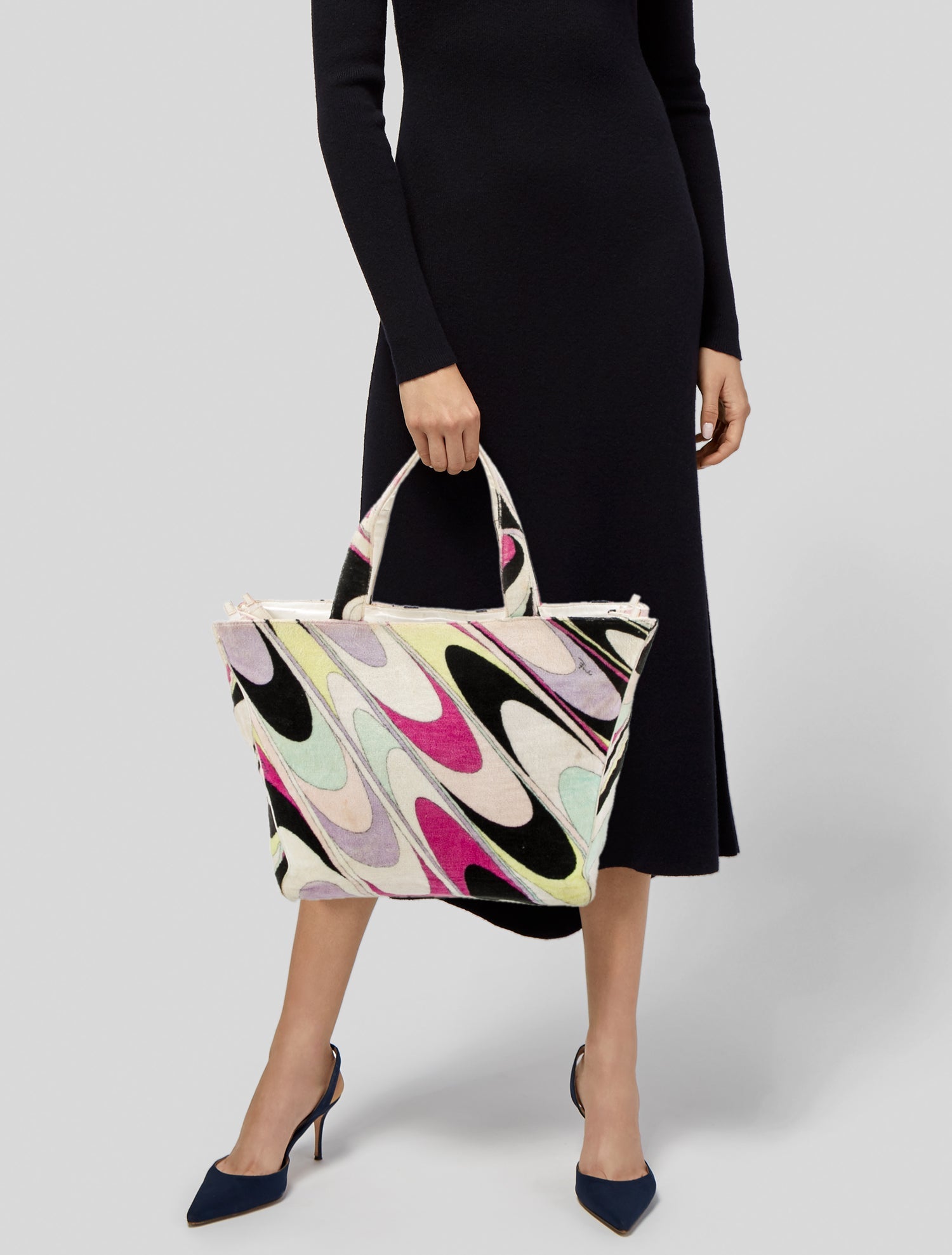 Emilio Pucci Terry Cloth Hobo