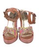 Emilio Pucci Leather Printed Espadrilles