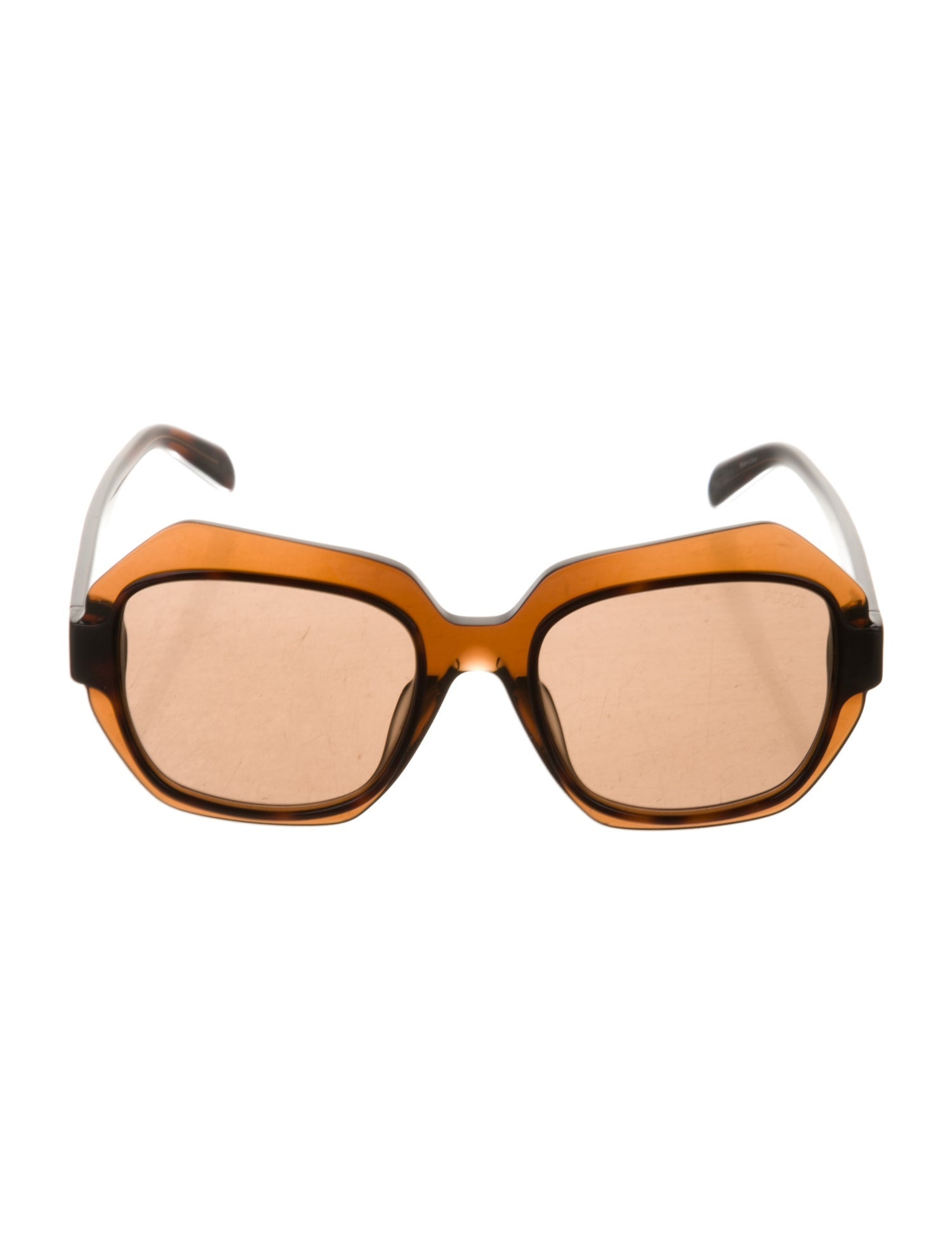 Emilio Pucci Oversize Tinted Sunglasses