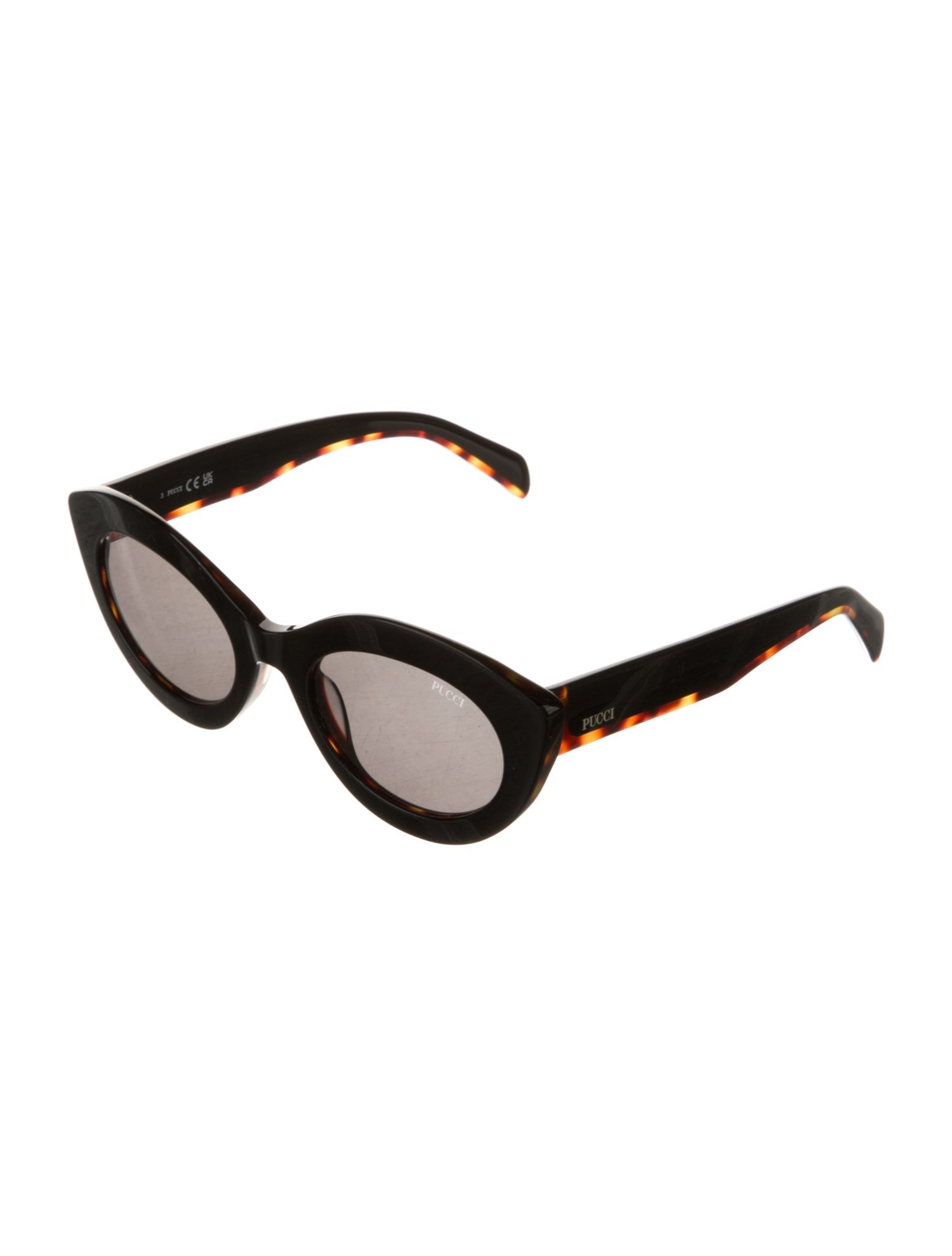 Emilio Pucci Cat-Eye Tinted Sunglasses