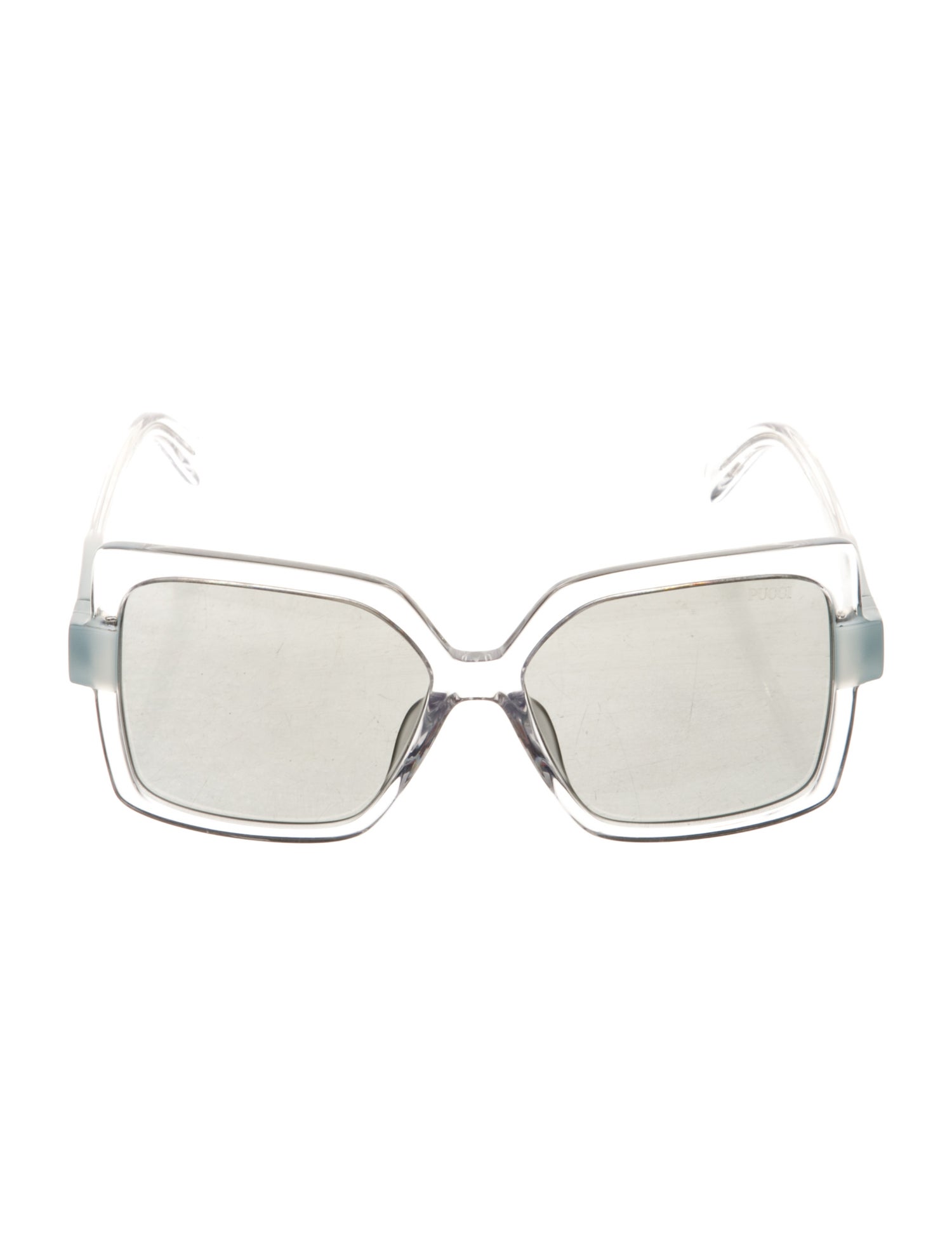 Emilio Pucci Oversize Tinted Sunglasses