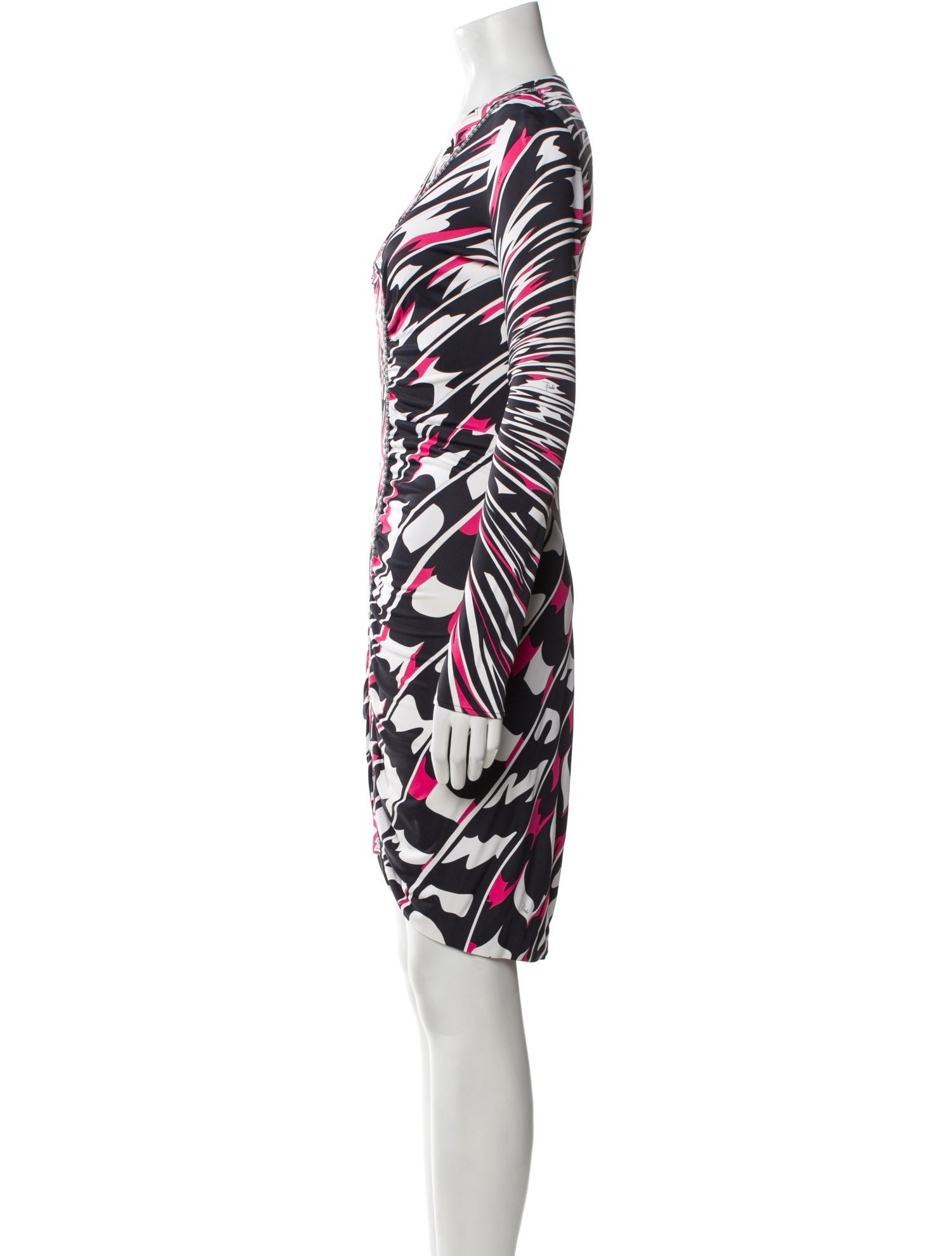 Emilio Pucci Printed Knee-Length Dress