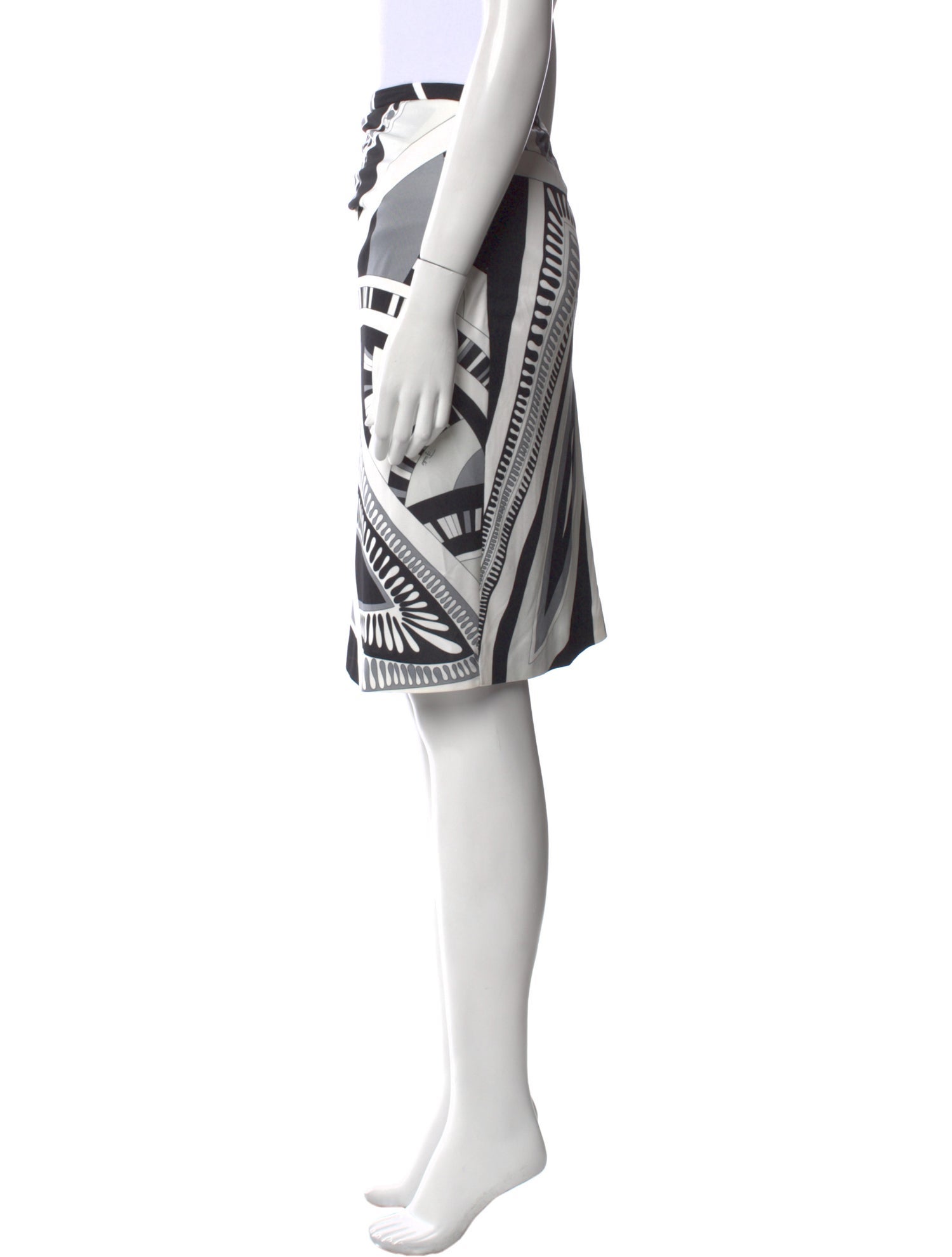 Emilio Pucci Printed Knee-Length Skirt