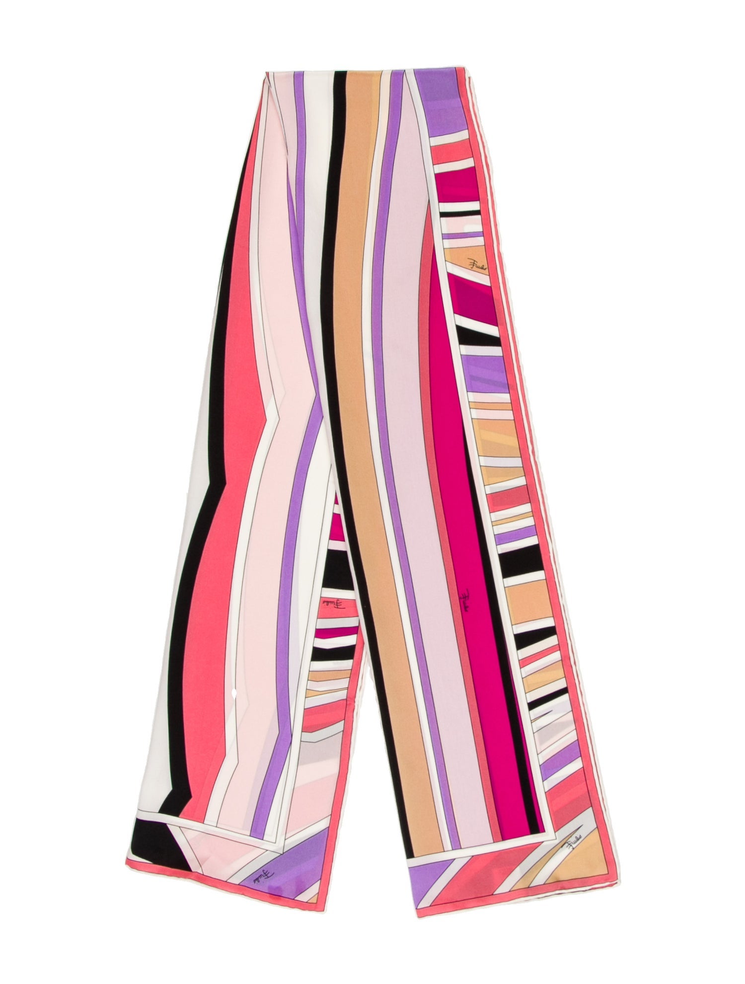 Emilio Pucci Silk Printed Scarf