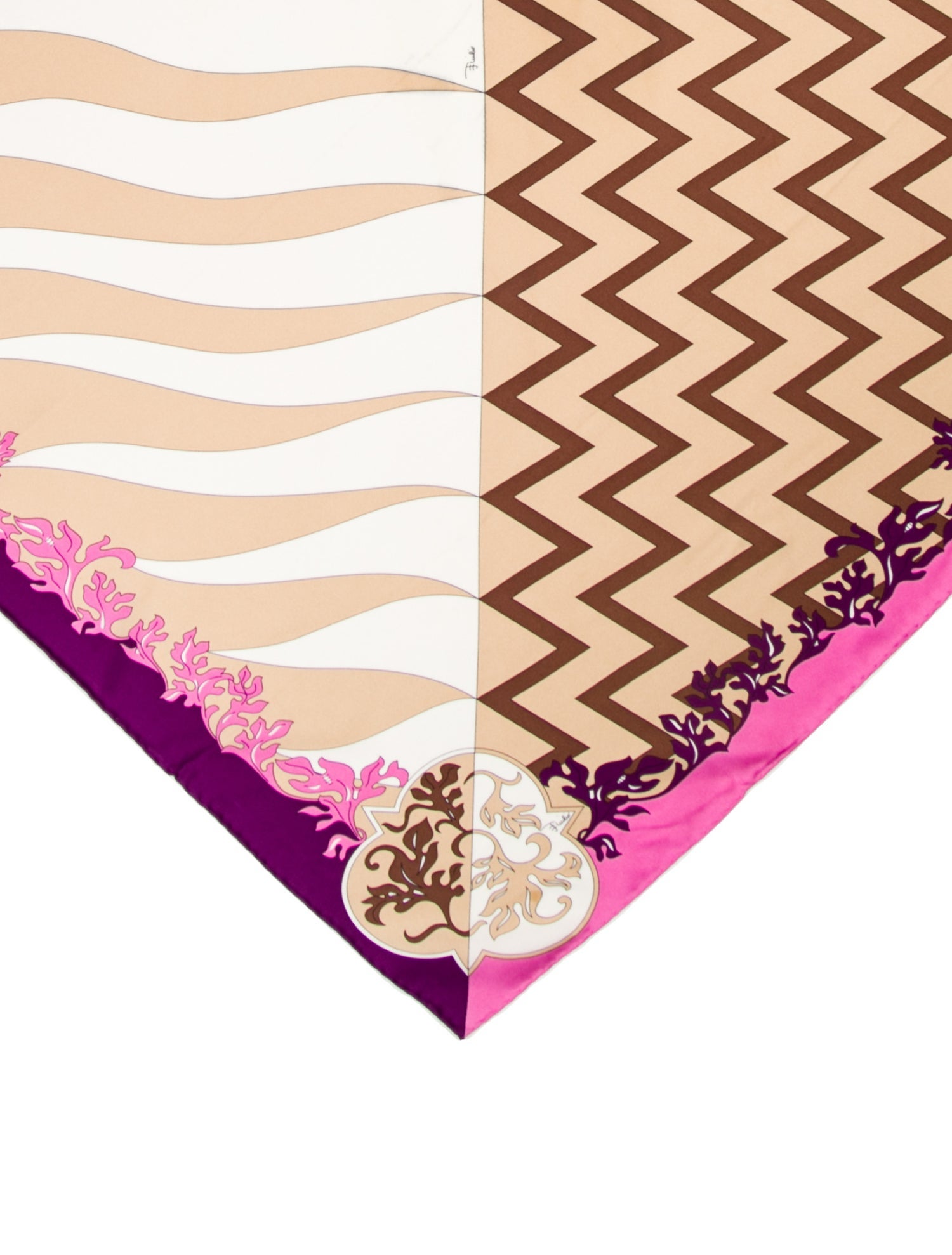 Emilio Pucci Silk Printed Scarf