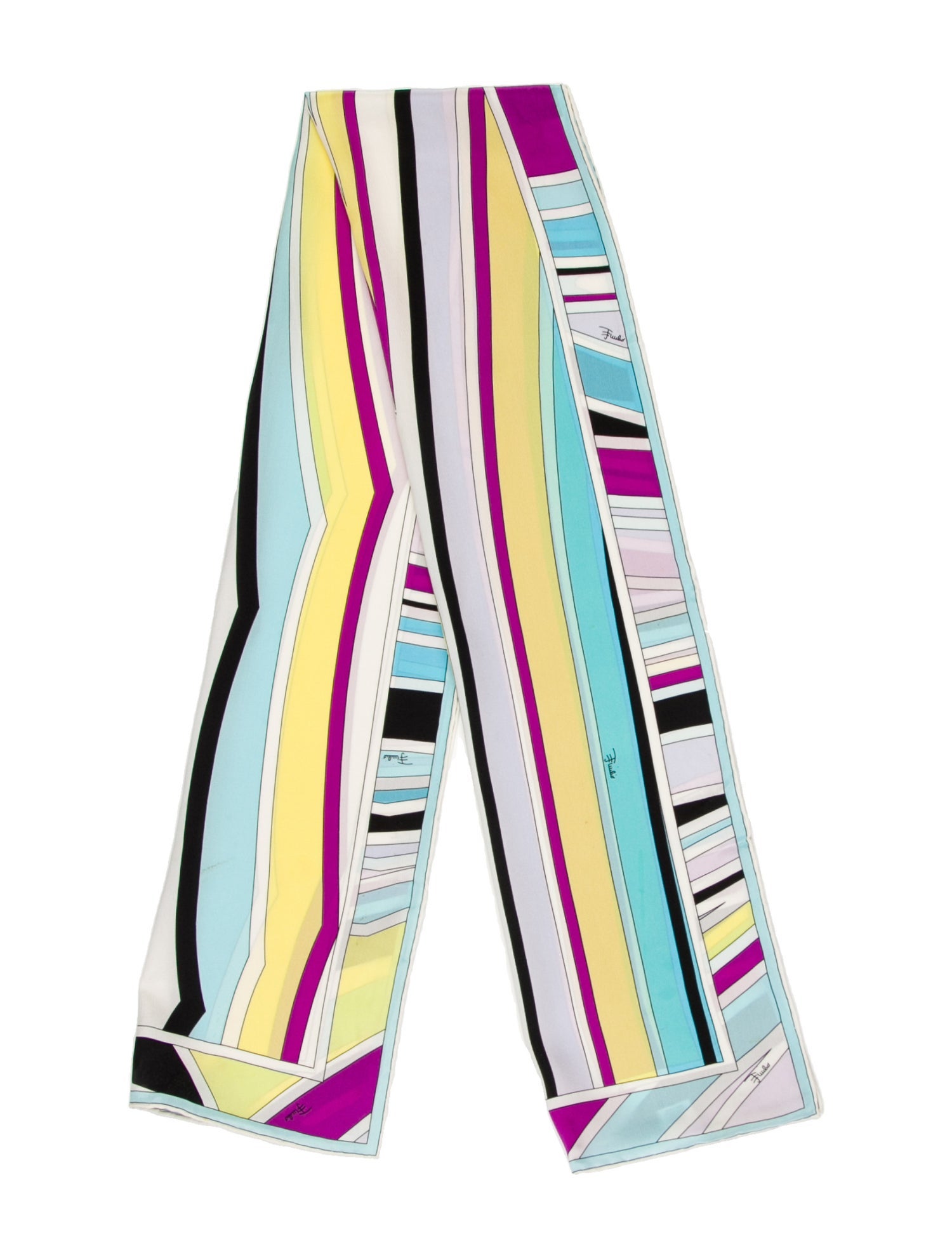 Emilio Pucci Silk Printed Scarf