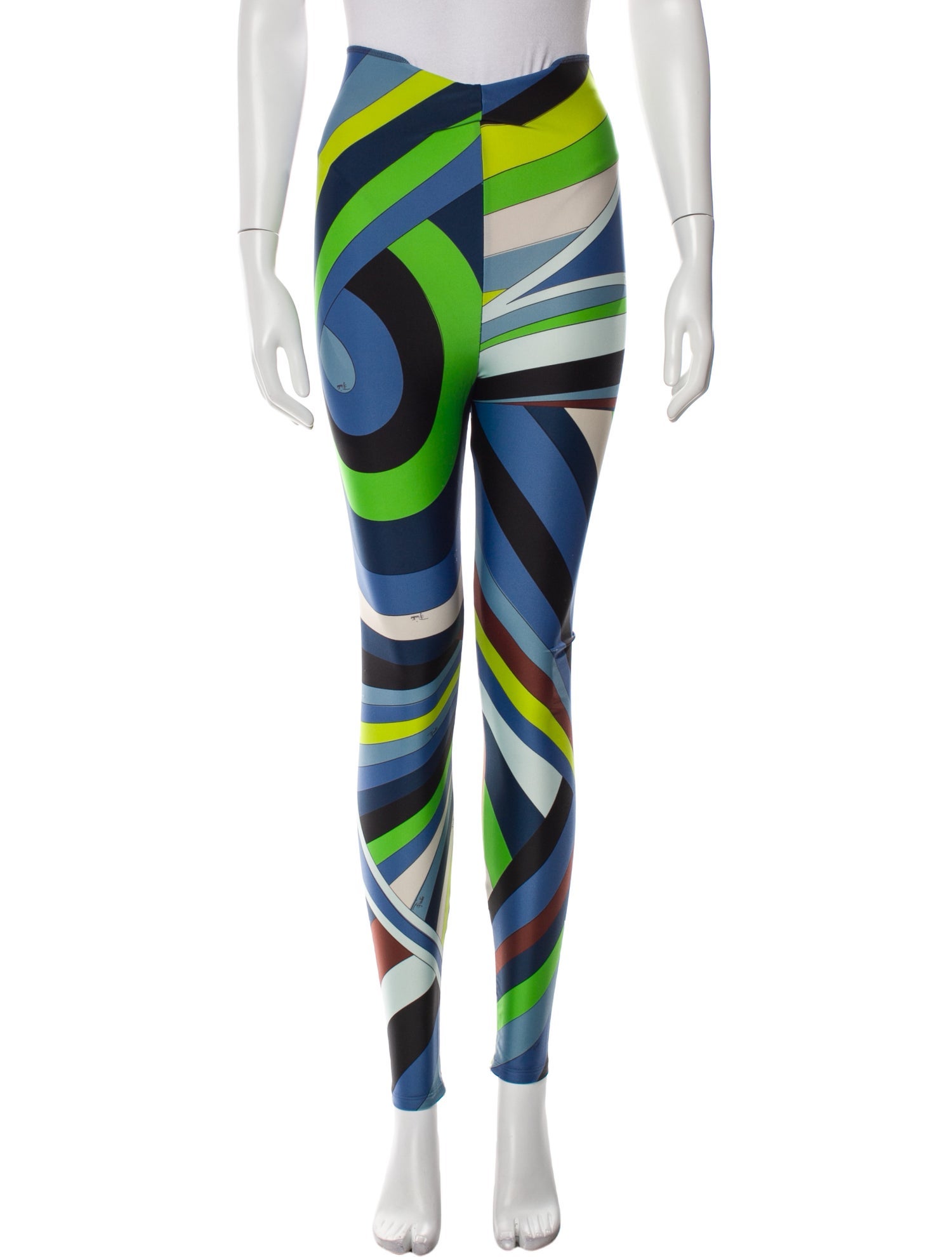 Emilio Pucci Printed Skinny Leg Pants
