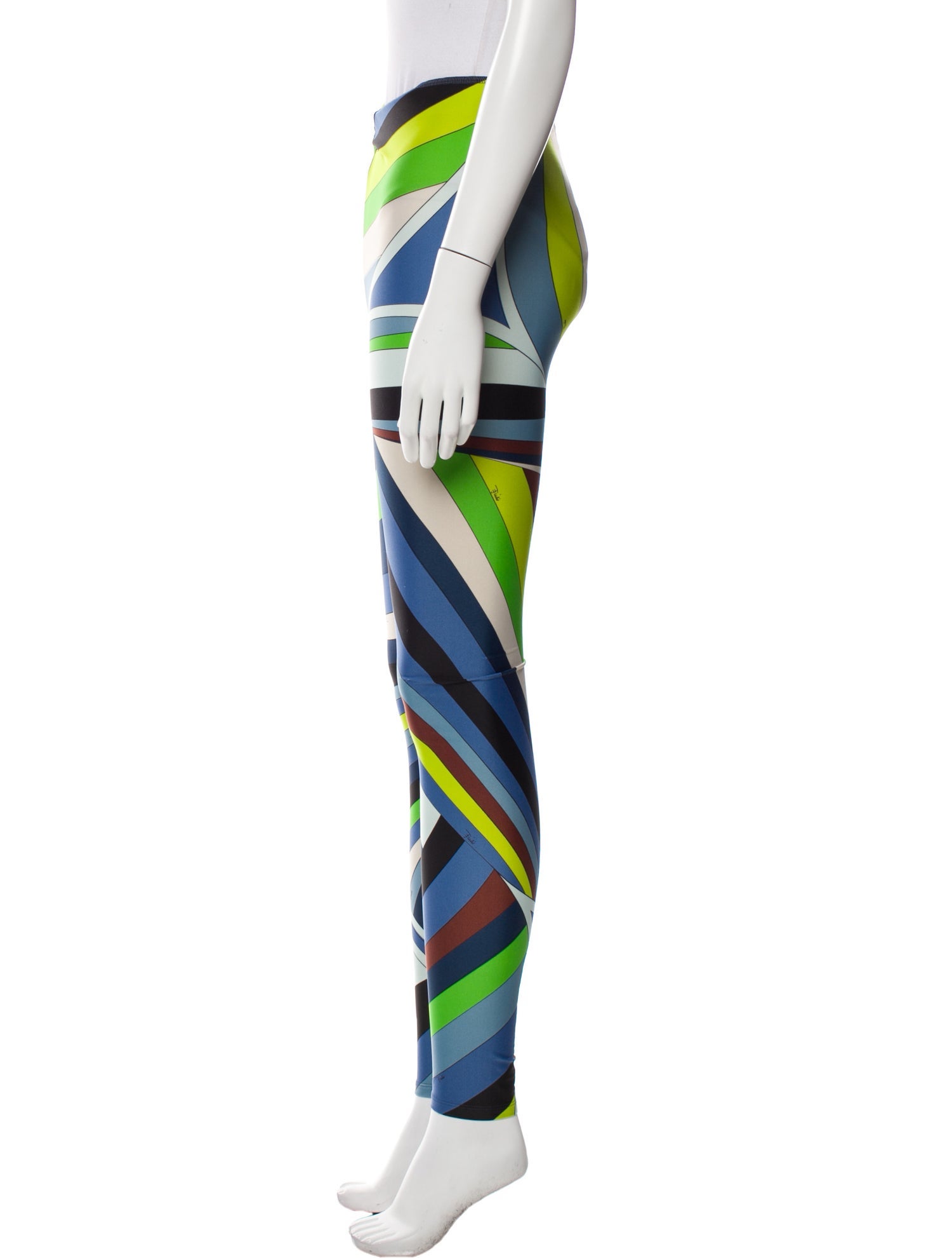 Emilio Pucci Printed Skinny Leg Pants