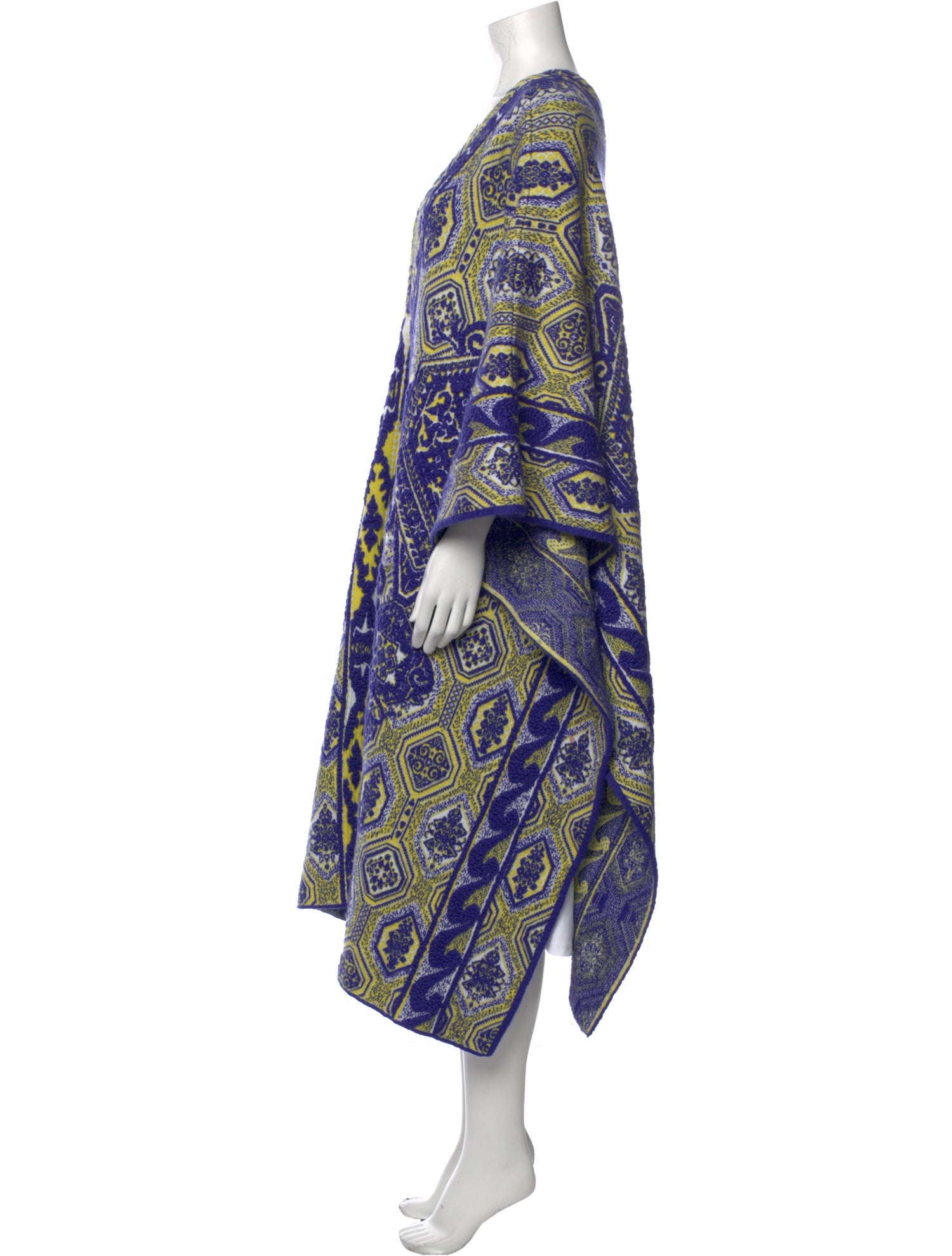 Emilio Pucci Paisley Print V-Neck Sweater