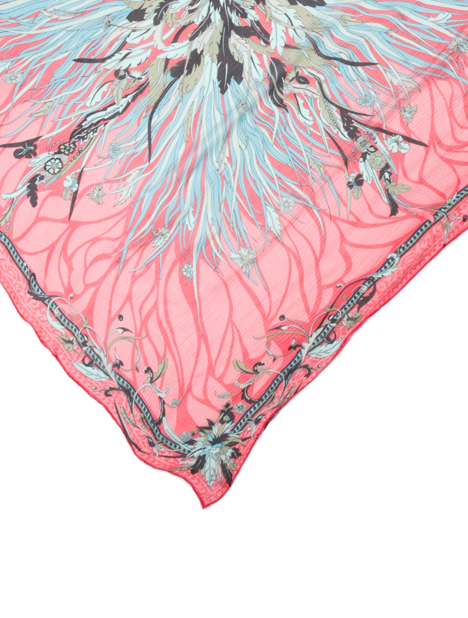 Emilio Pucci Silk Printed Scarf