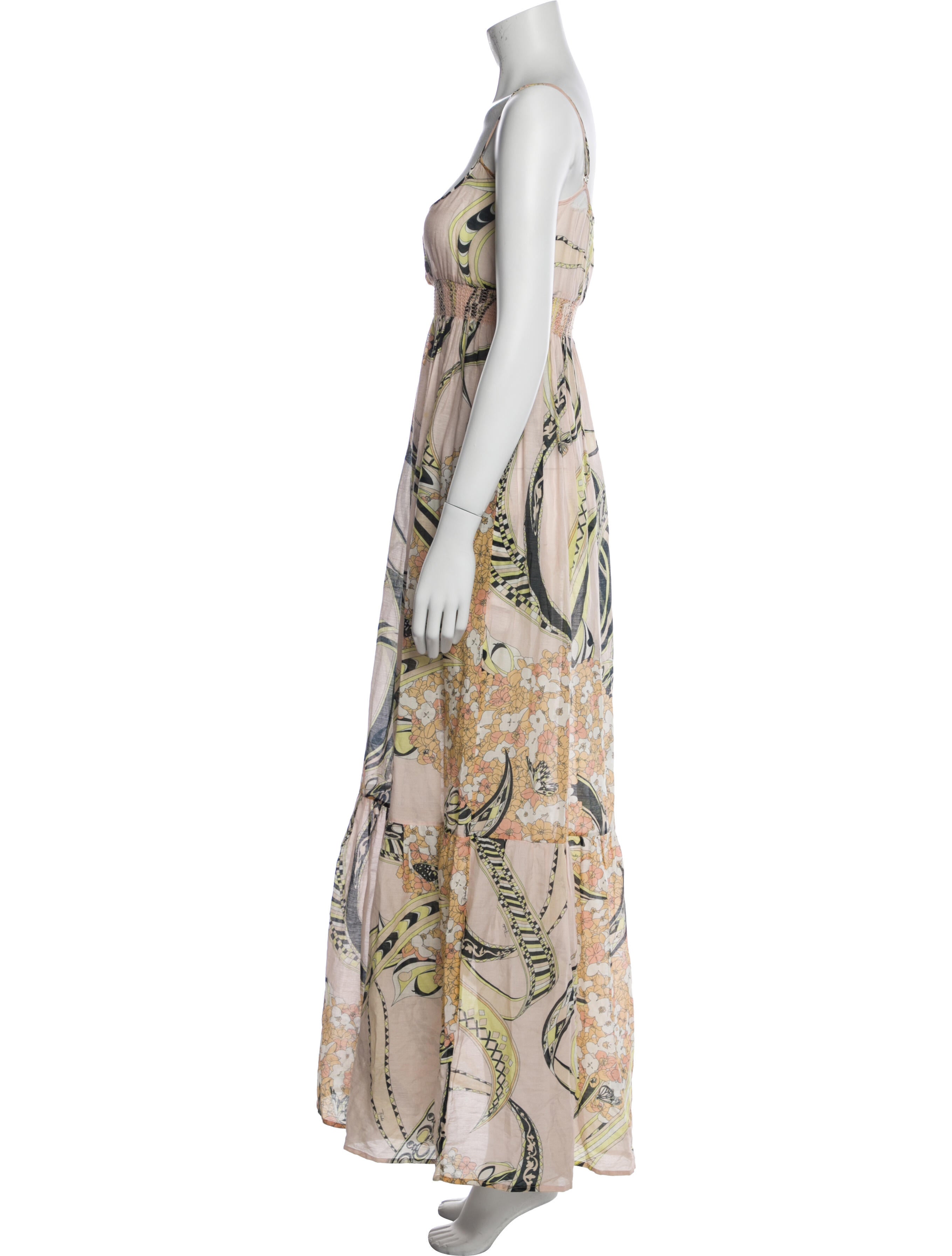 Emilio Pucci Printed Long Dress