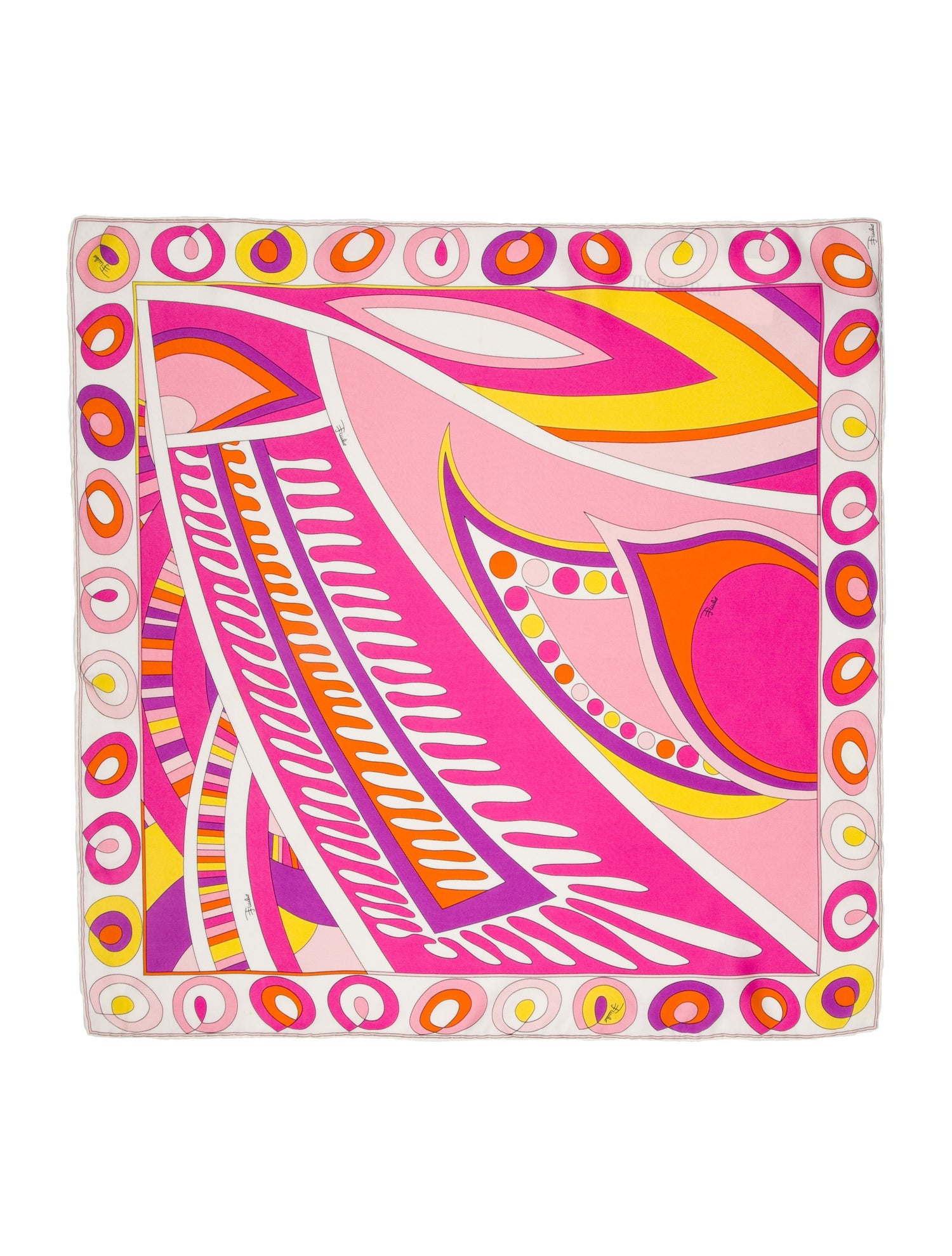 Emilio Pucci Silk Printed Scarf