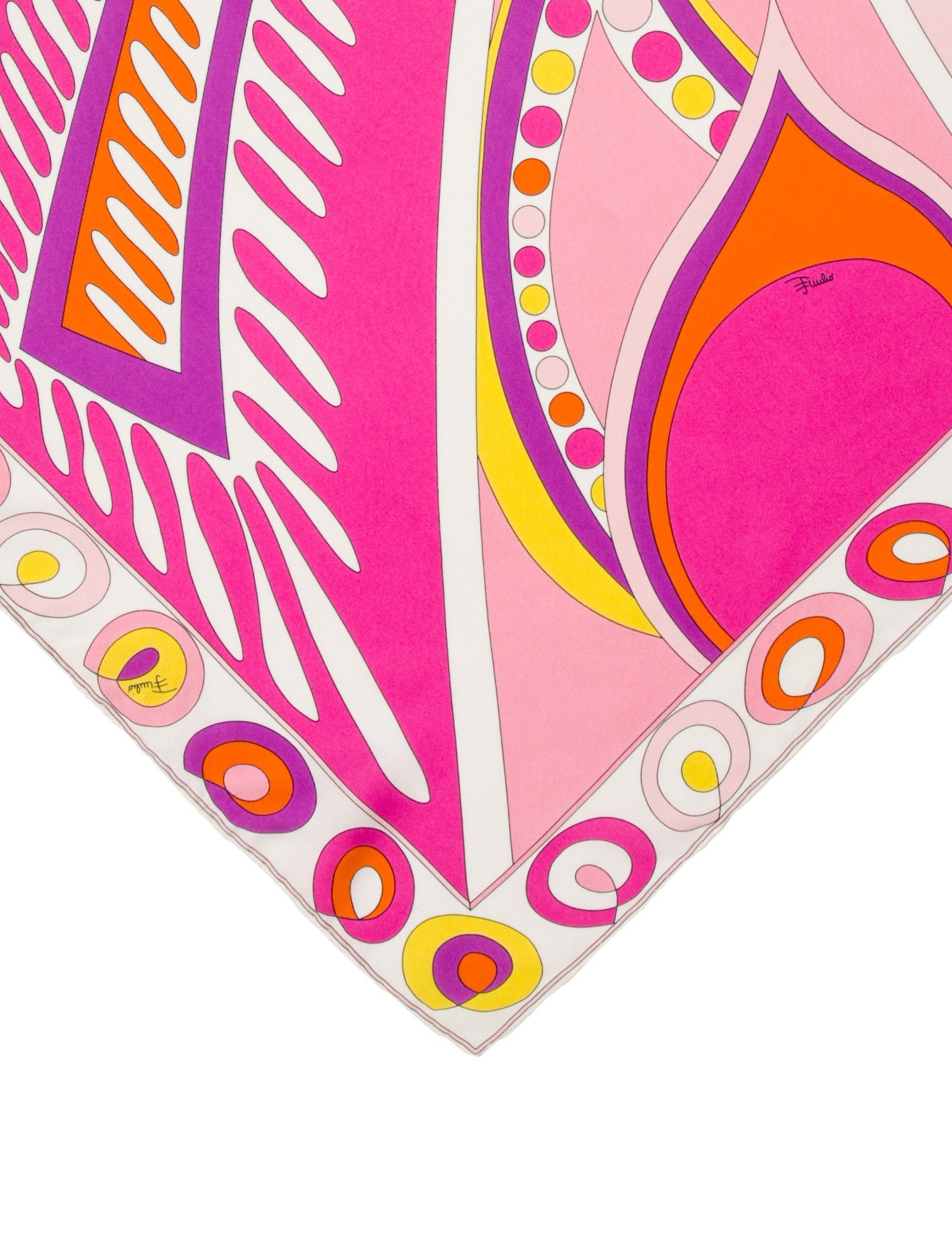 Emilio Pucci Silk Printed Scarf