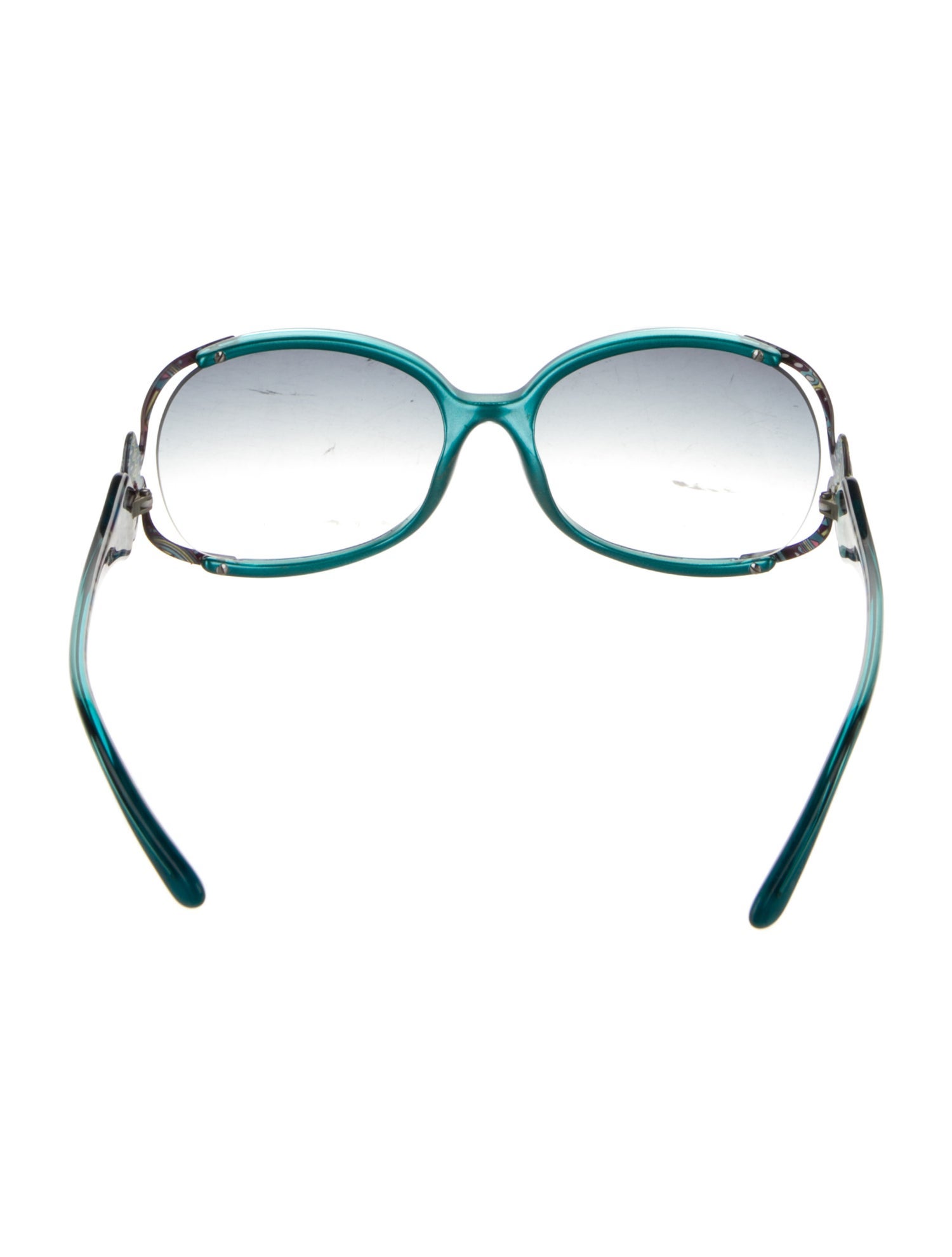 Emilio Pucci Oversize Gradient Sunglasses