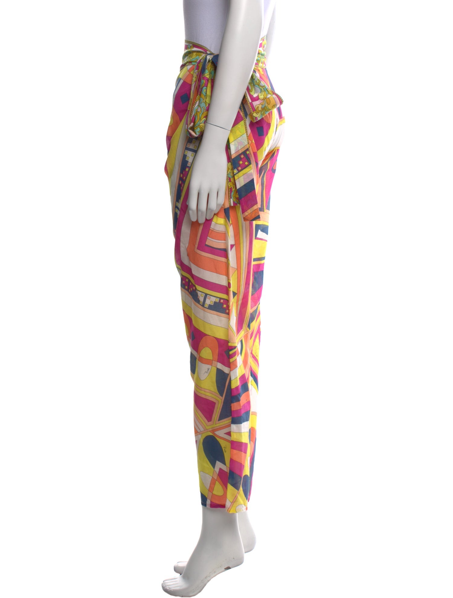 Emilio Pucci Vintage Straight Leg Pants