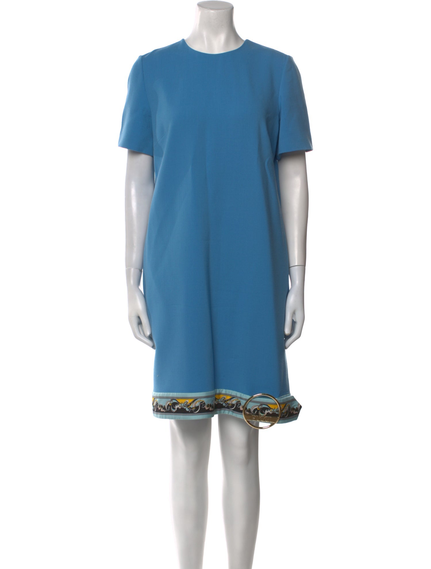 Emilio Pucci Crew Neck Knee-Length Dress