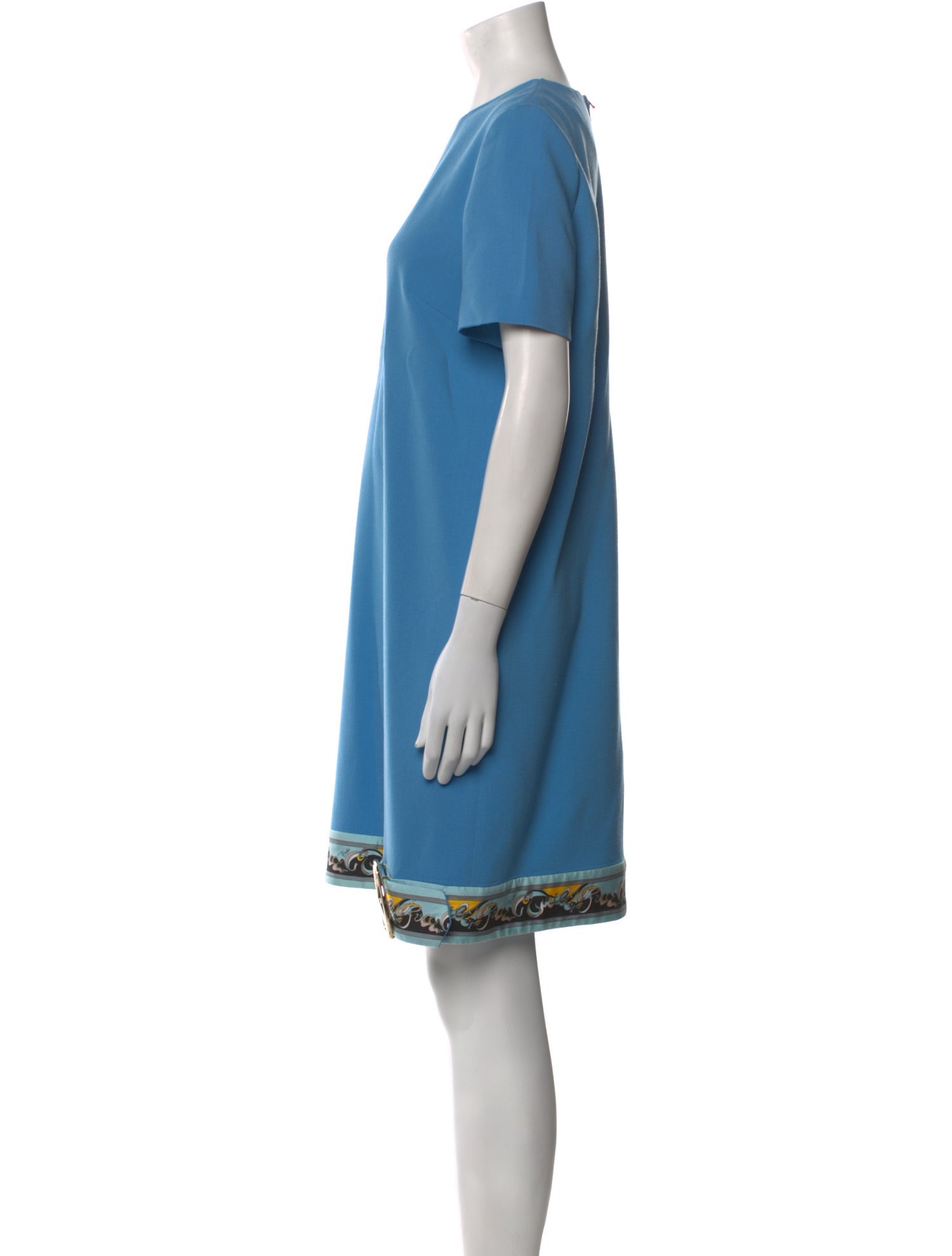 Emilio Pucci Crew Neck Knee-Length Dress