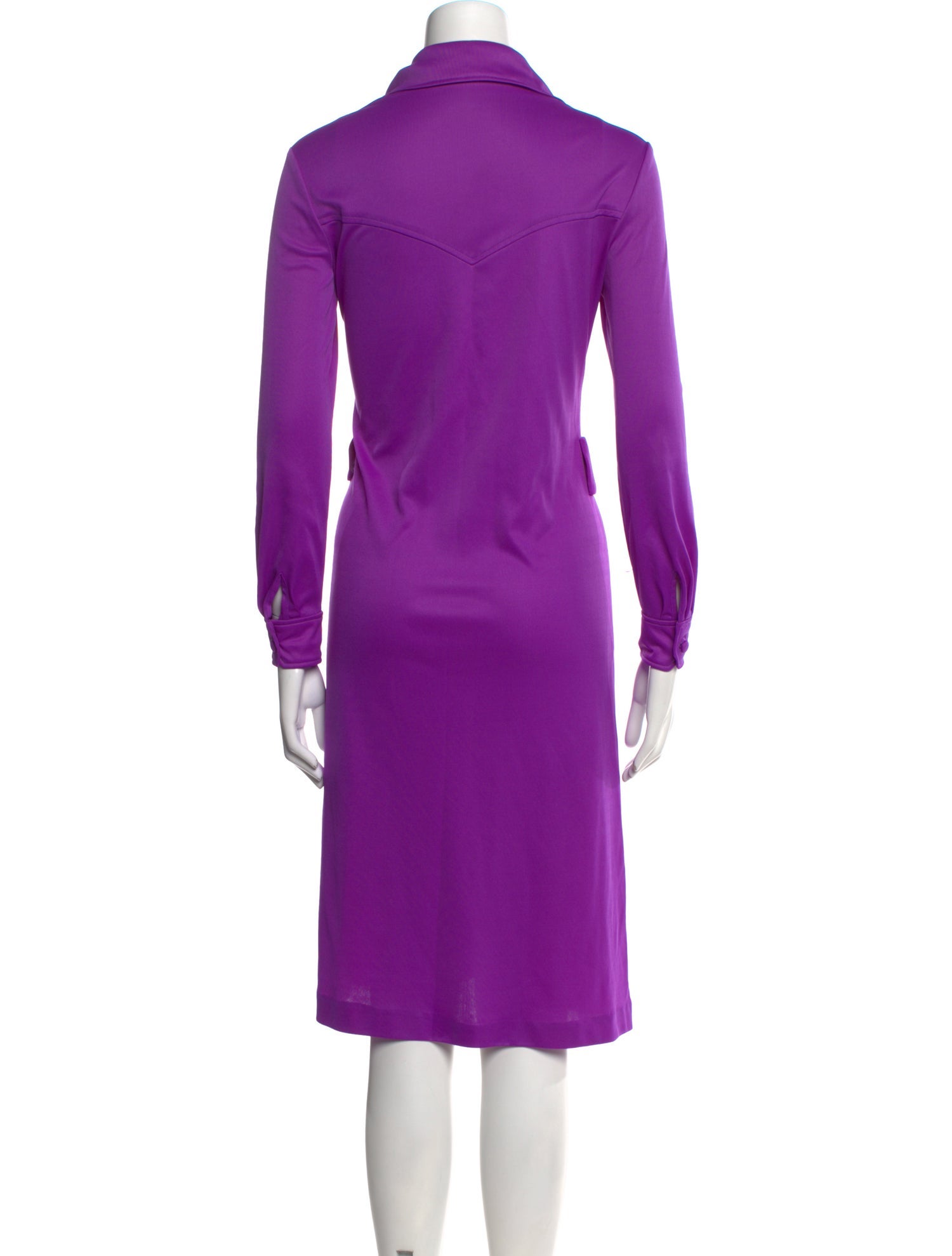 Emilio Pucci Mock Neck Midi Length Dress