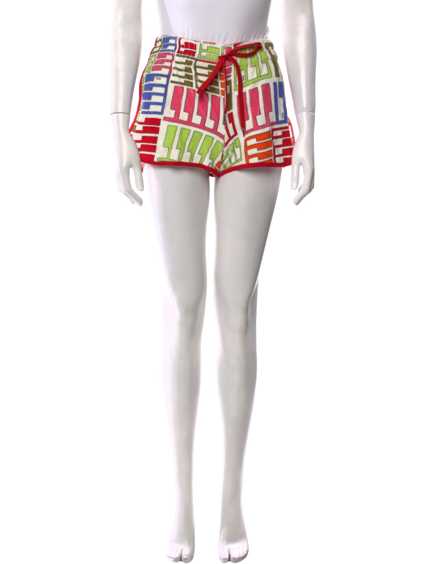 Emilio Pucci Striped Mini Shorts