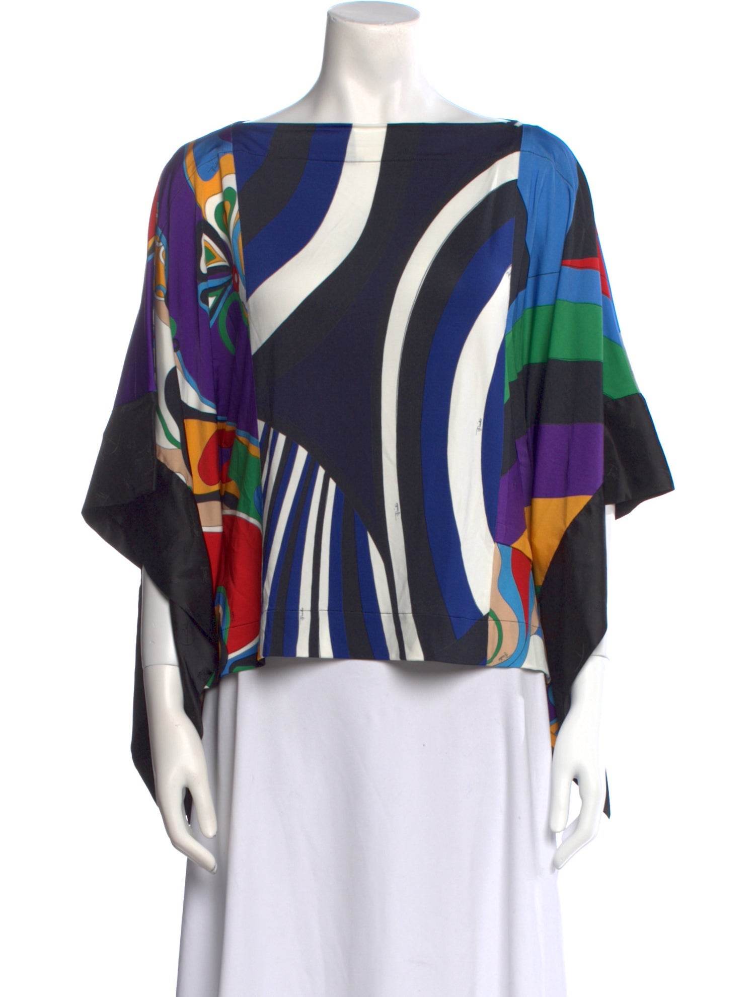 Emilio Pucci Silk Printed Blouse w/ Tags