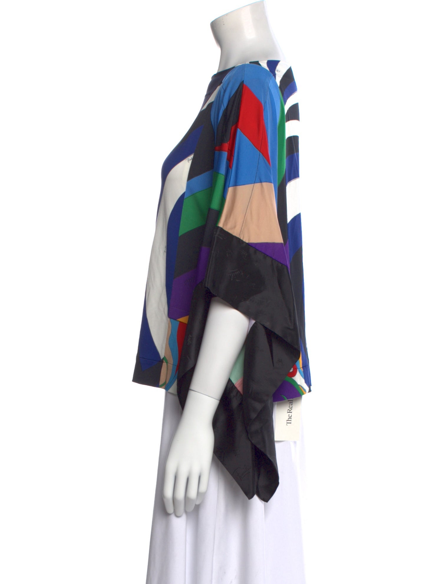 Emilio Pucci Silk Printed Blouse w/ Tags