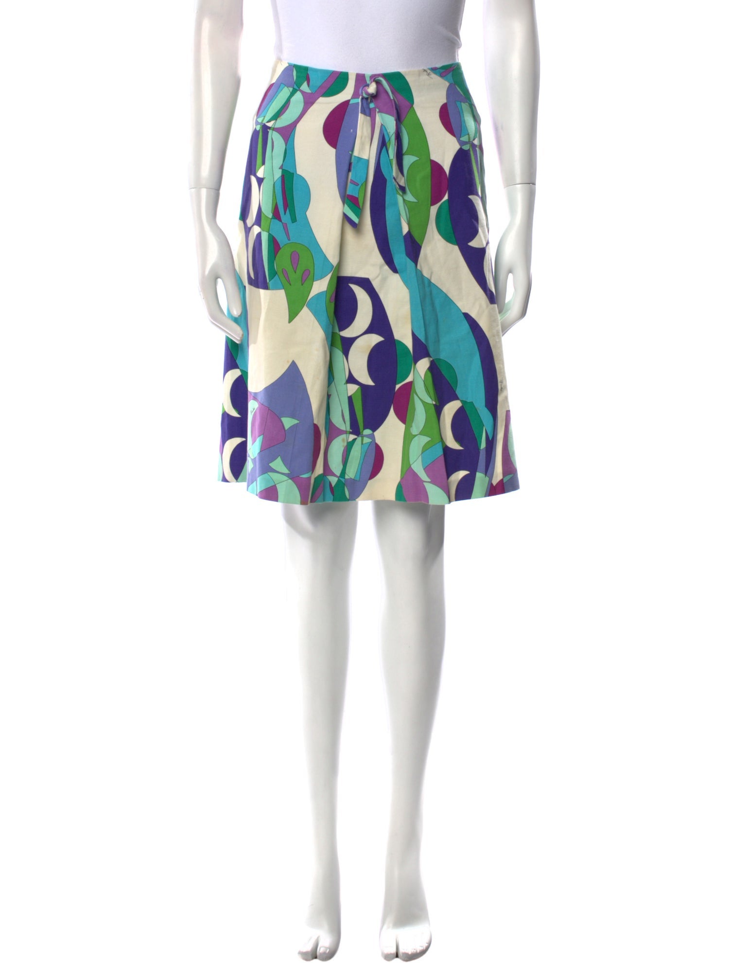 Emilio Pucci Vintage Knee-Length Skirt