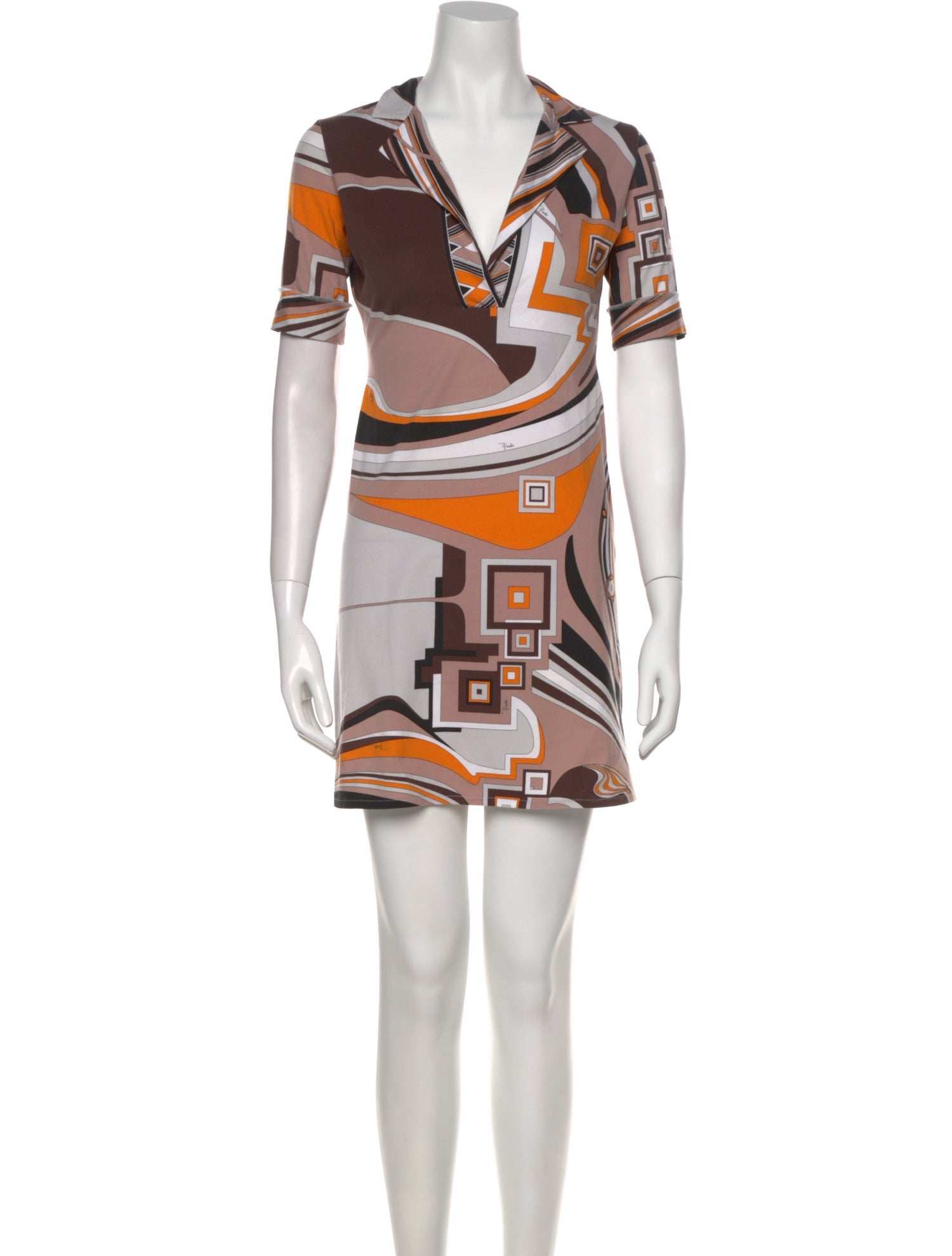 Emilio Pucci Printed Mini Dress