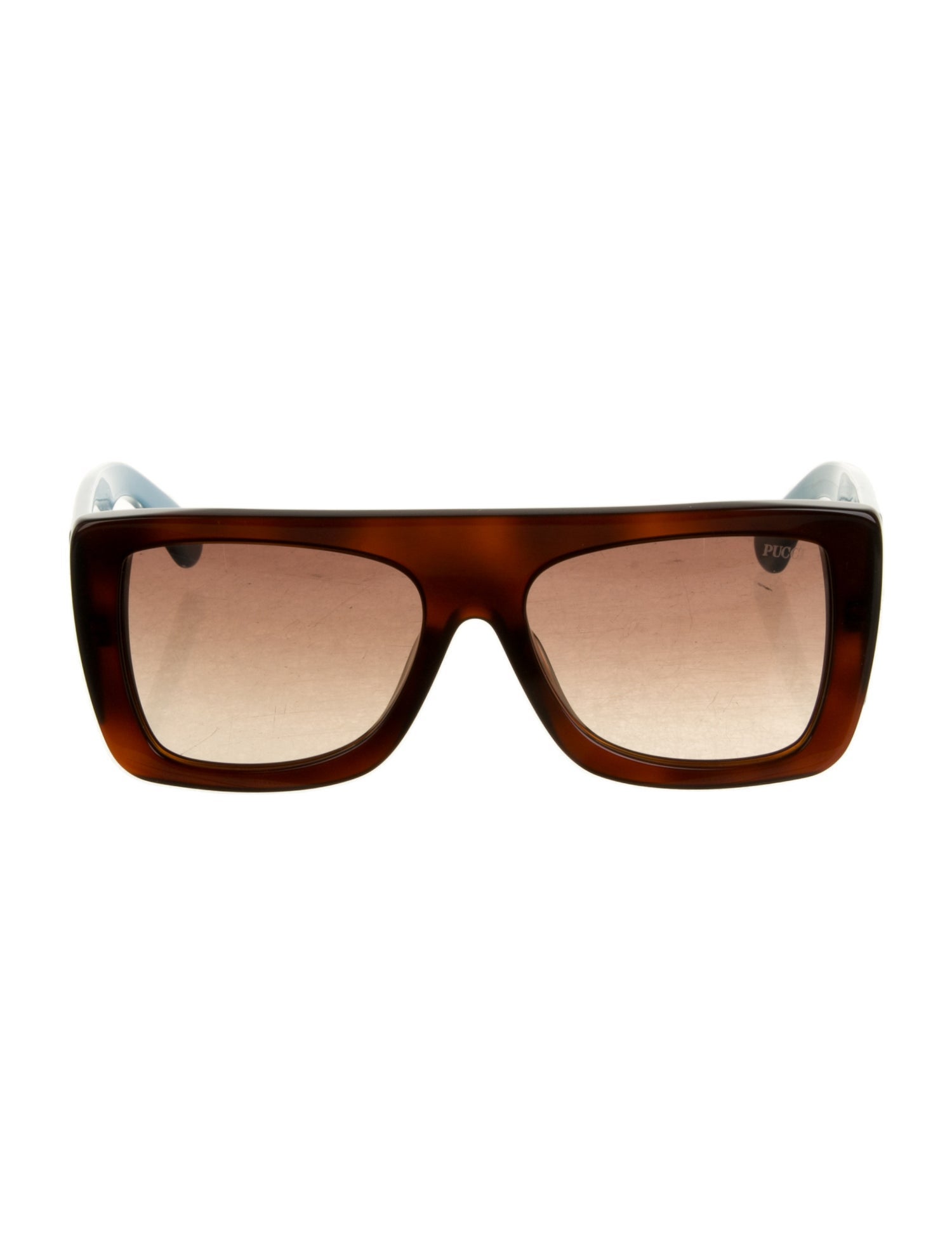Emilio Pucci Oversize Gradient Sunglasses