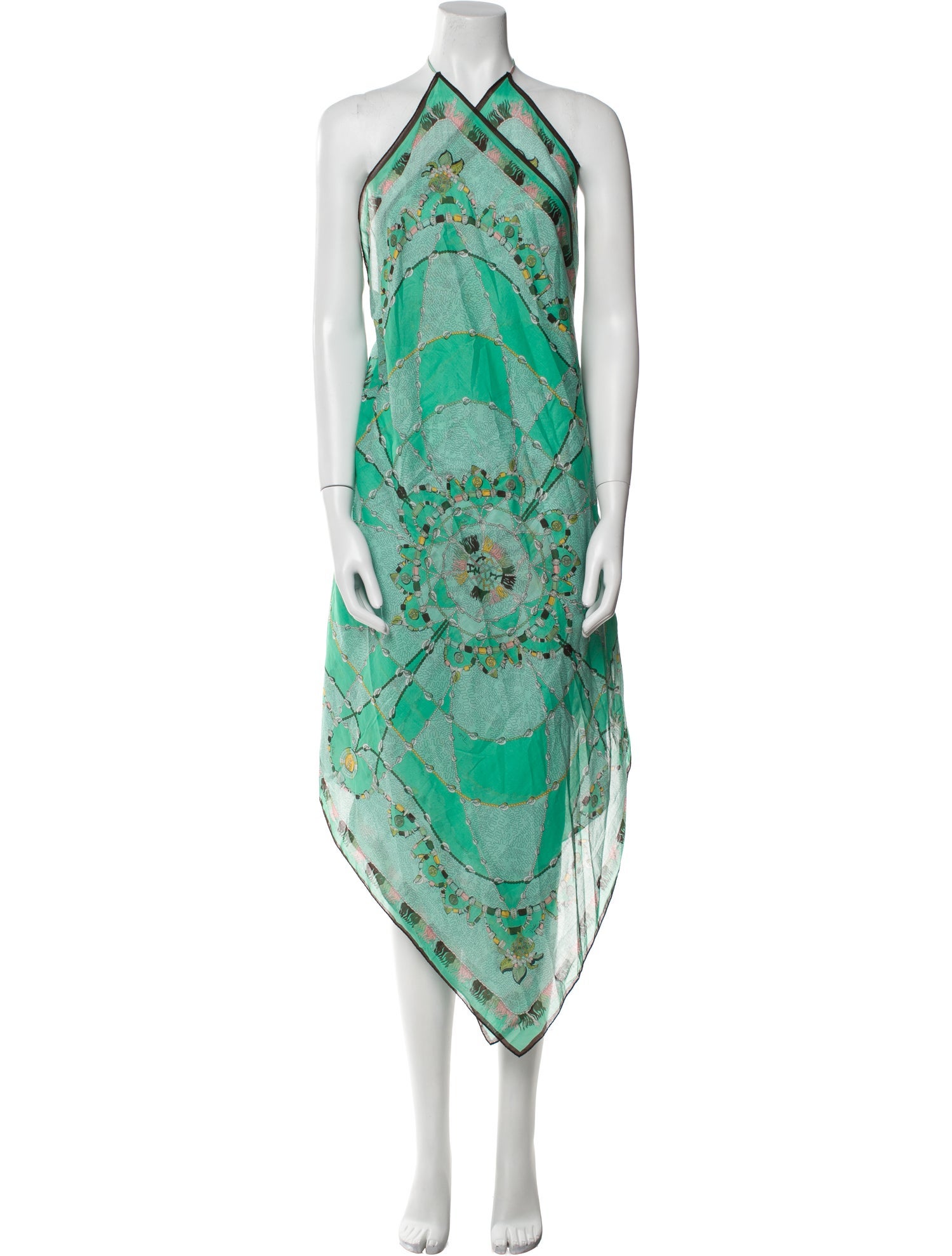 Emilio Pucci Printed Long Dress
