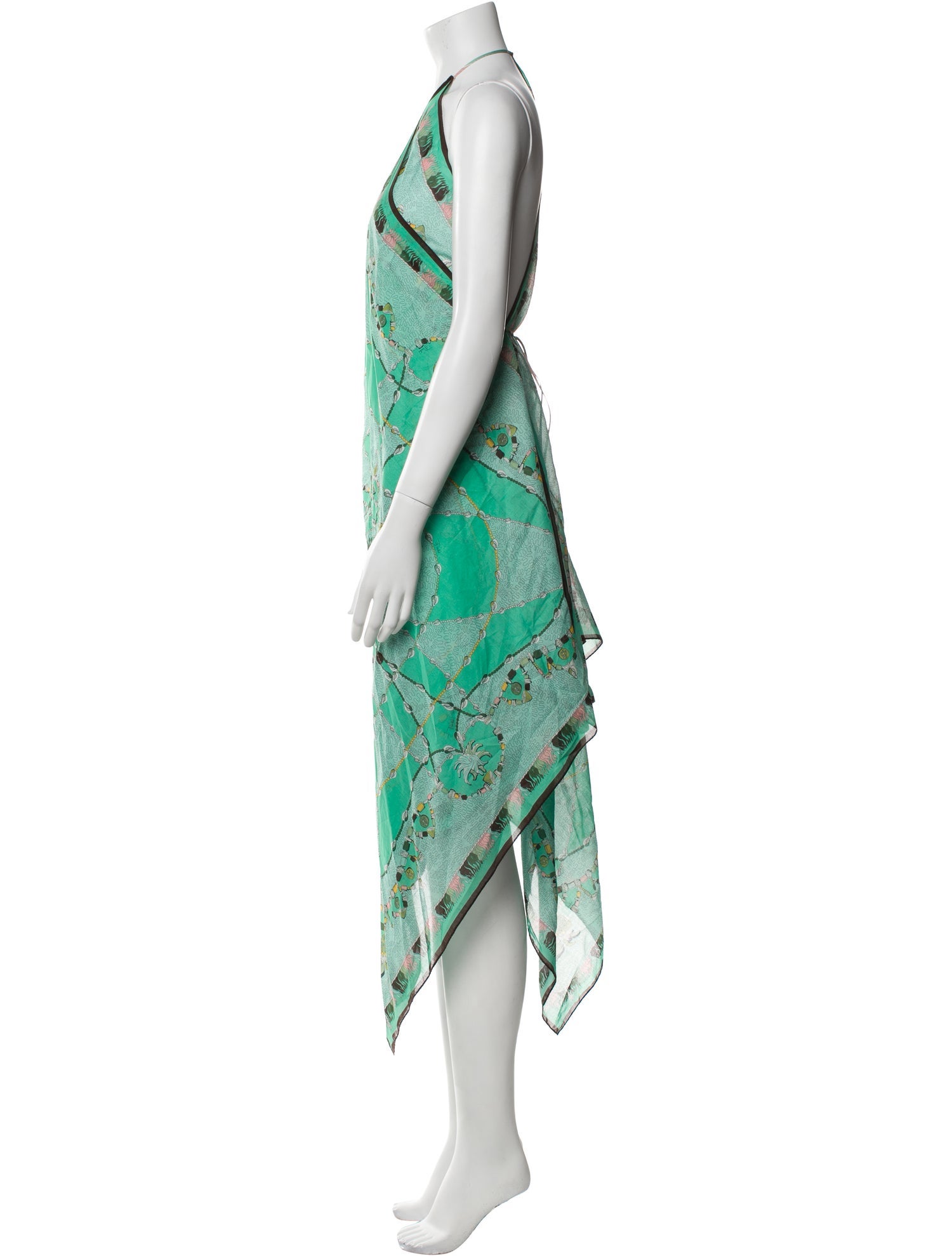 Emilio Pucci Printed Long Dress