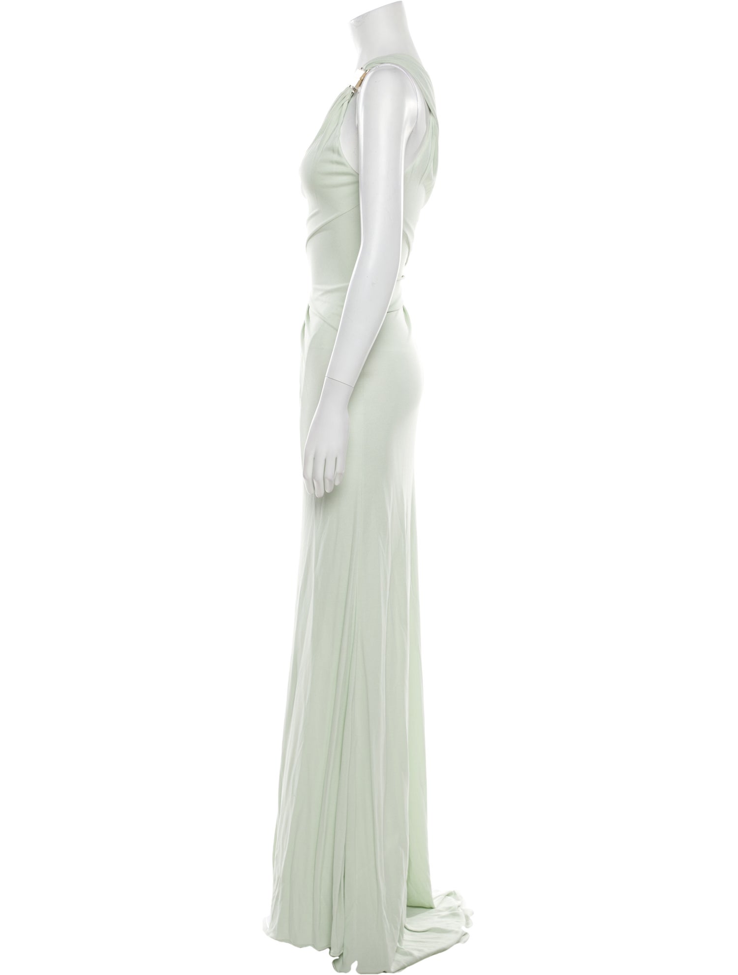 Emilio Pucci Cowl Neck Long Dress