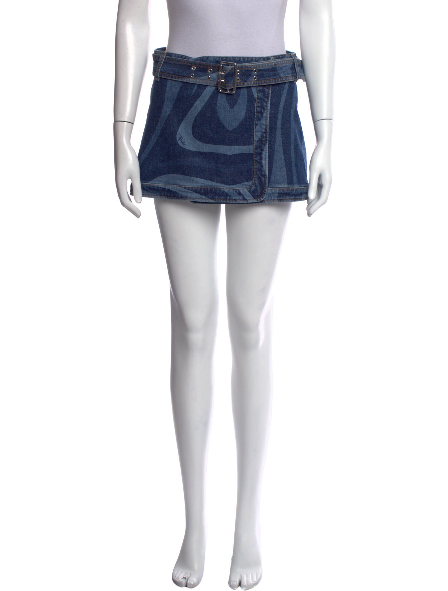 Emilio Pucci Printed Mini Skirt