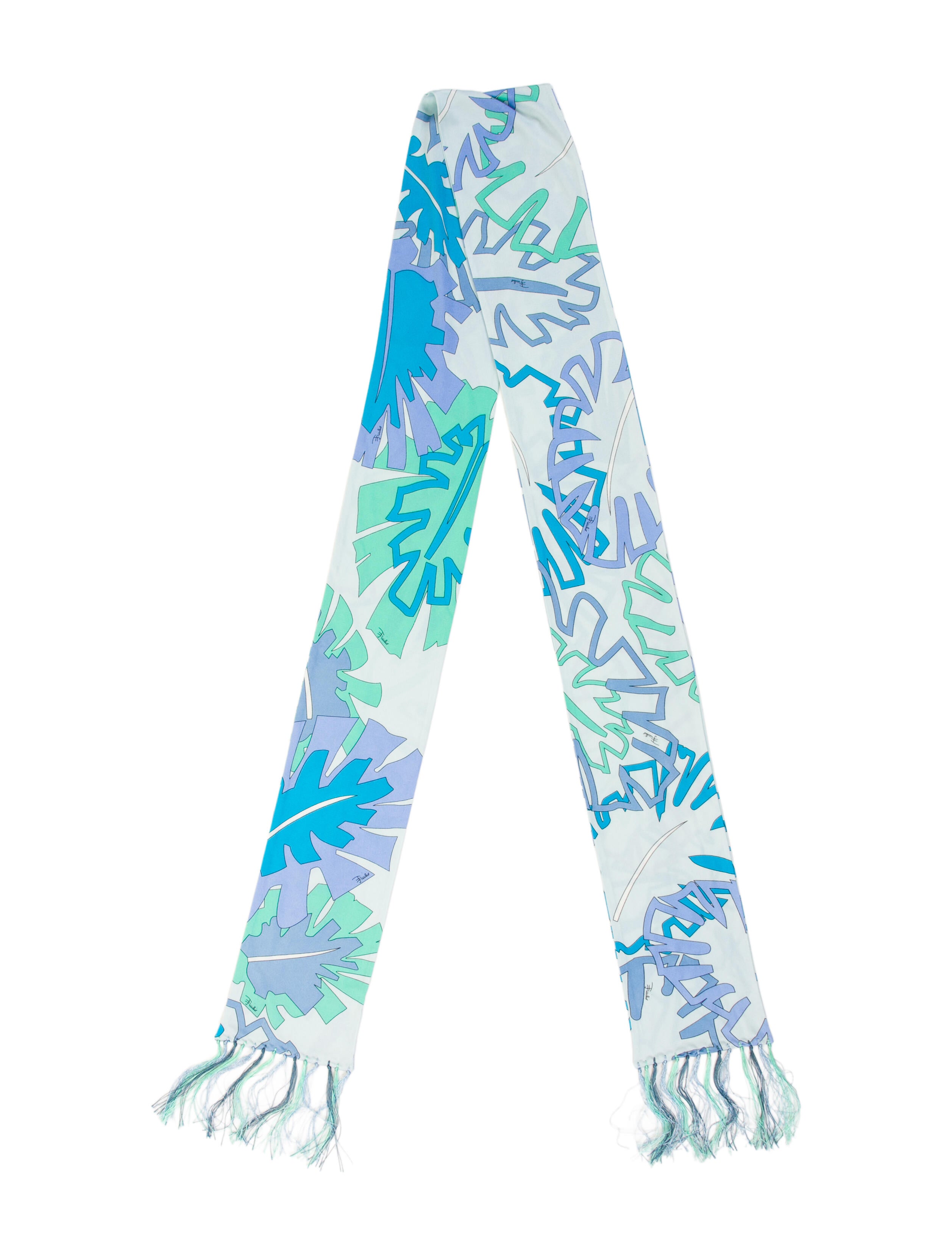 Emilio Pucci Silk Printed Scarf