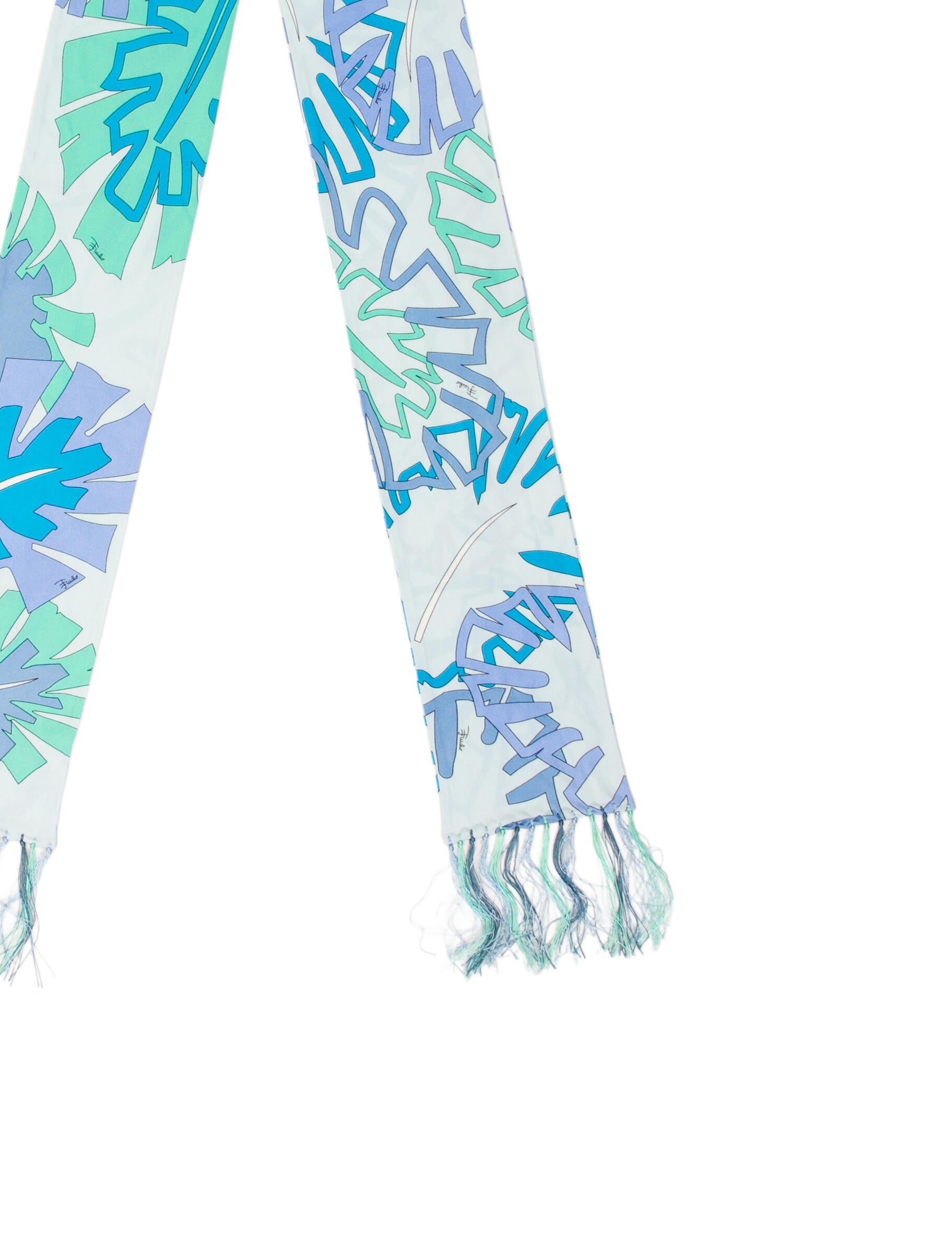 Emilio Pucci Silk Printed Scarf
