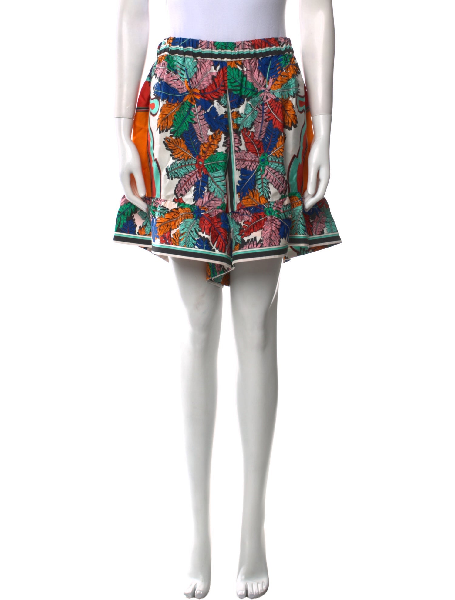 Emilio Pucci Silk Mini Shorts