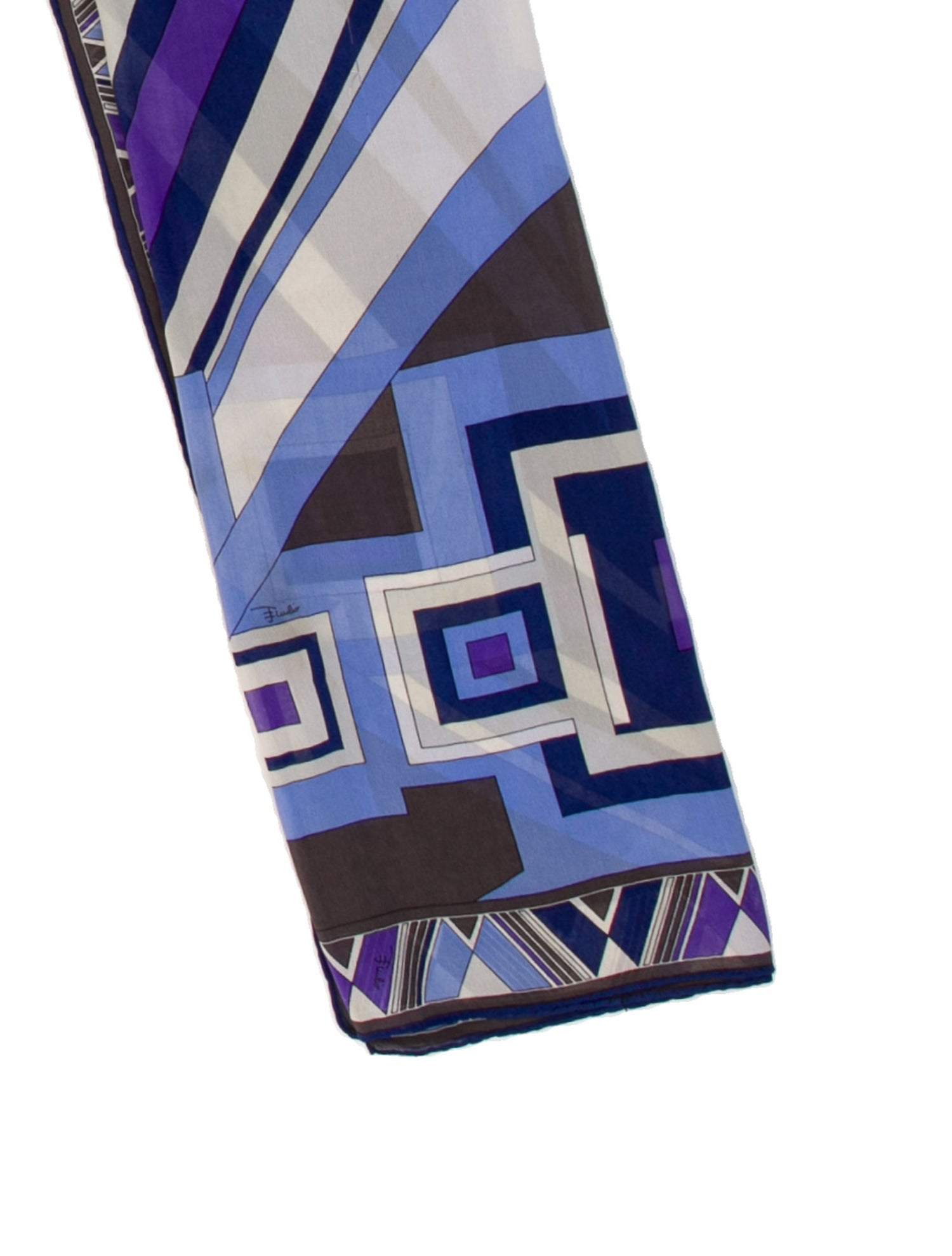 Emilio Pucci Silk Printed Scarf