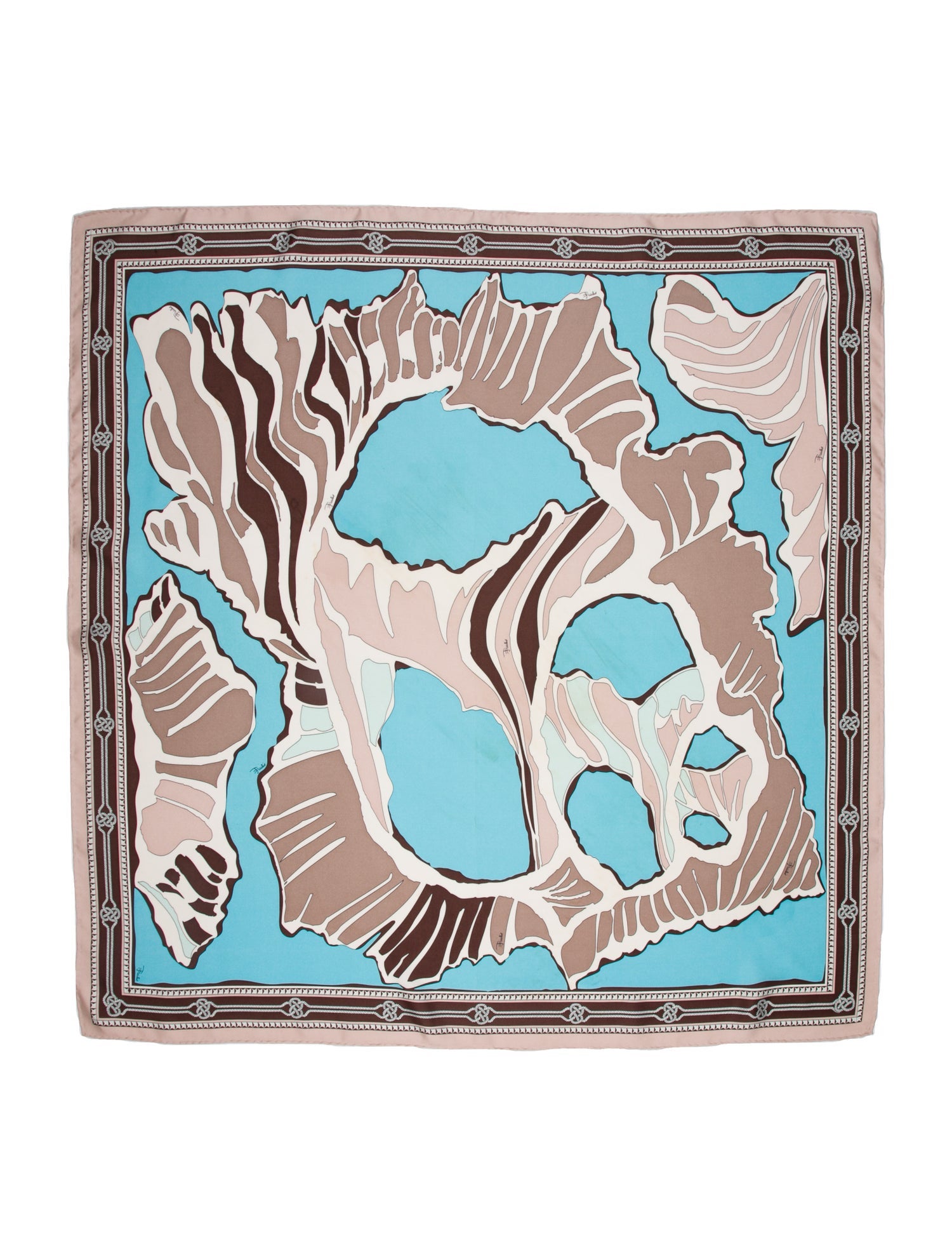 Emilio Pucci Silk Printed Scarf
