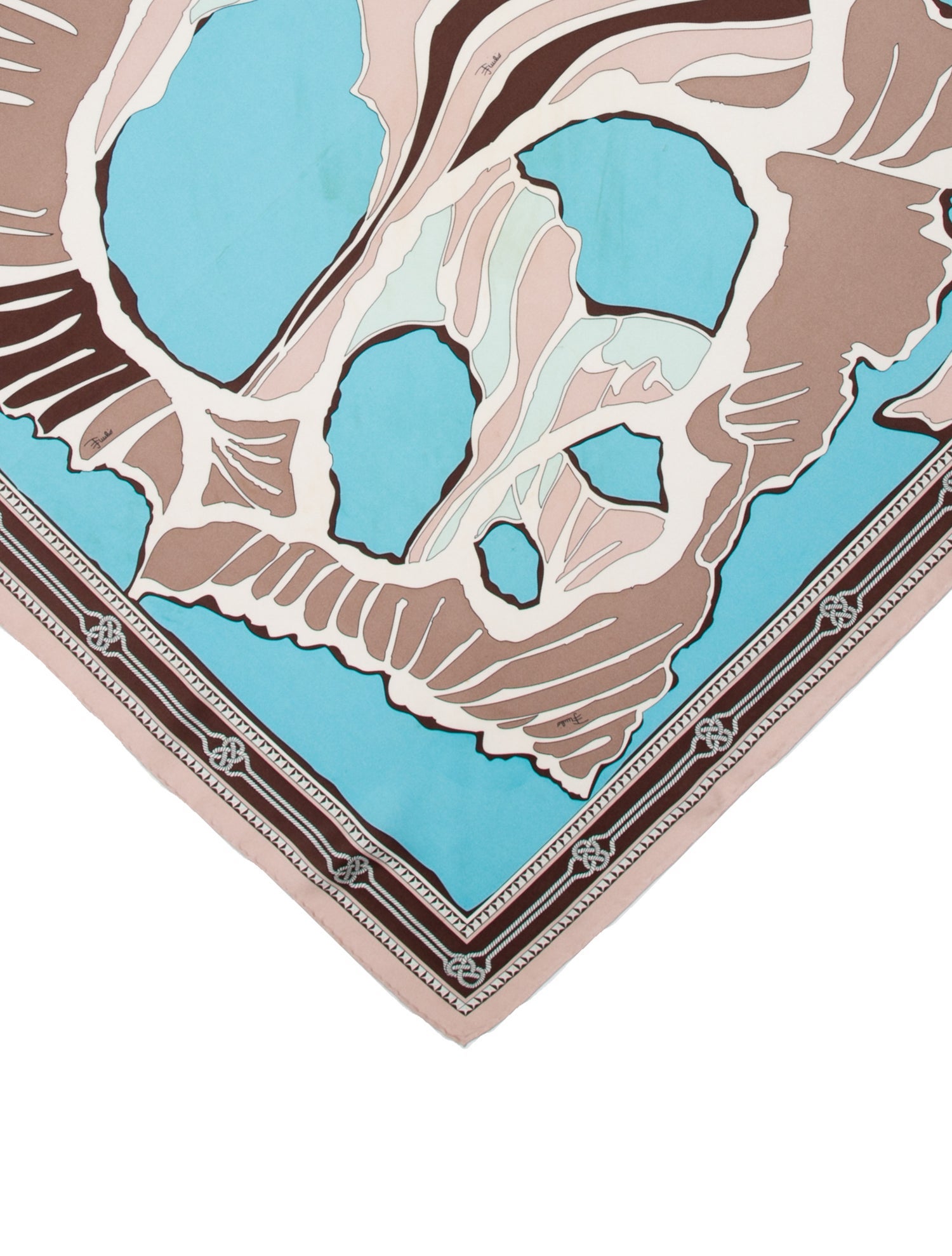 Emilio Pucci Silk Printed Scarf