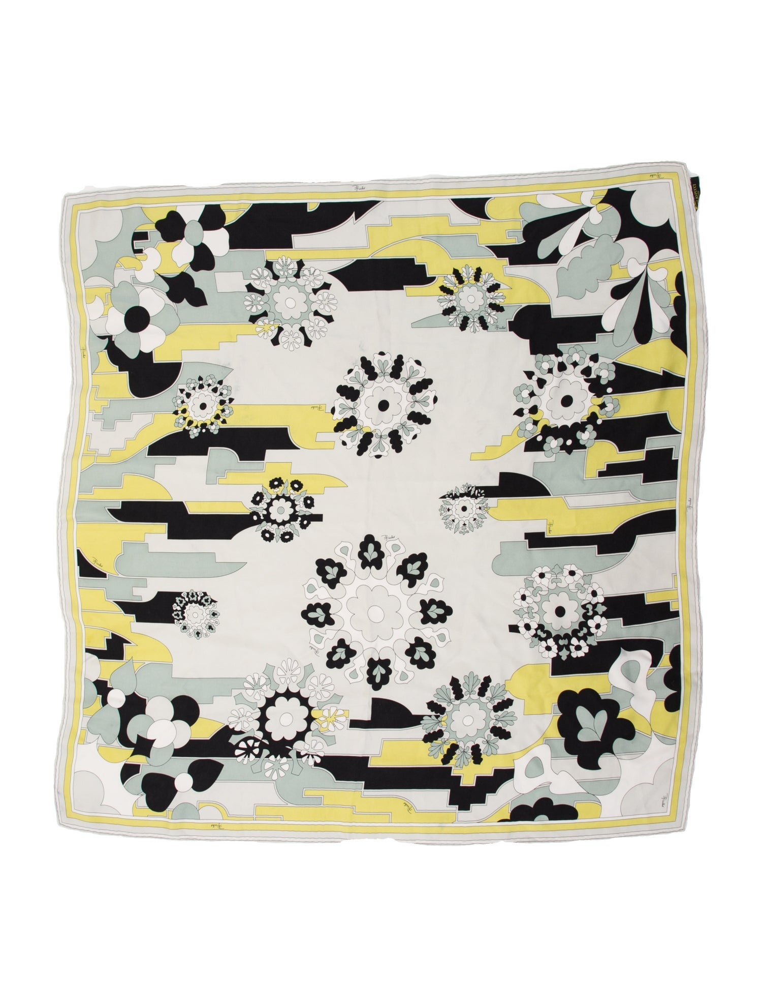 Emilio Pucci Silk Printed Scarf