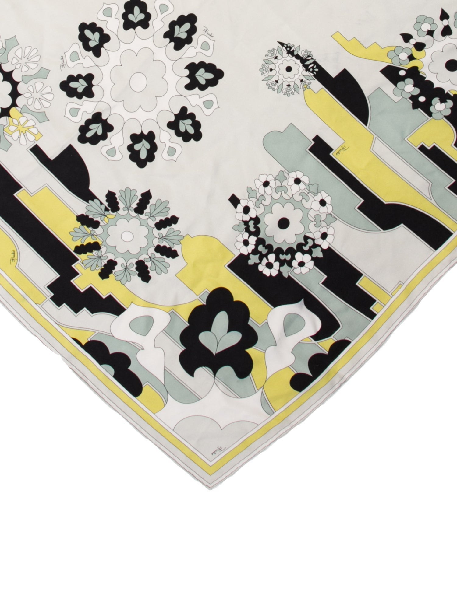 Emilio Pucci Silk Printed Scarf