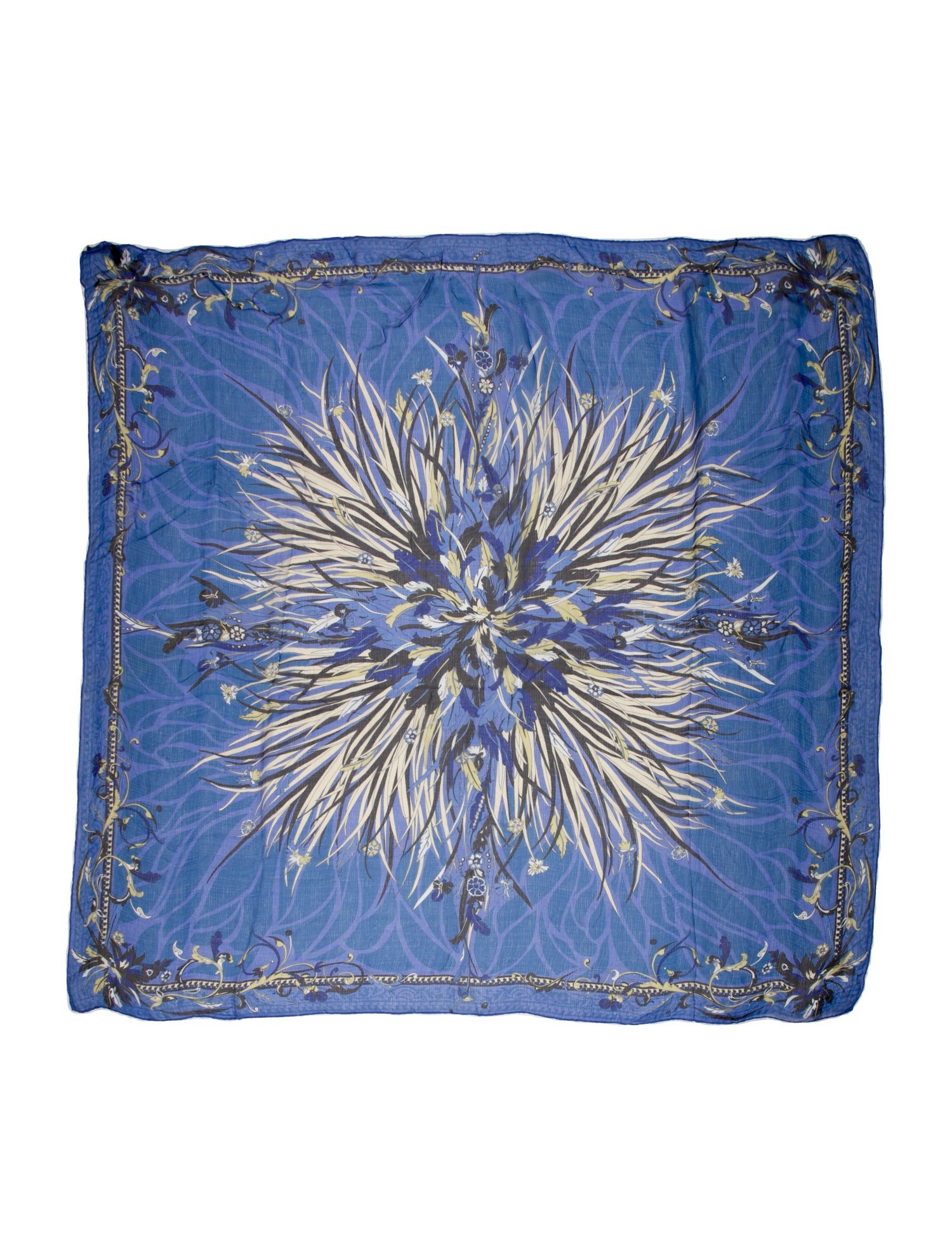 Emilio Pucci Silk Printed Scarf