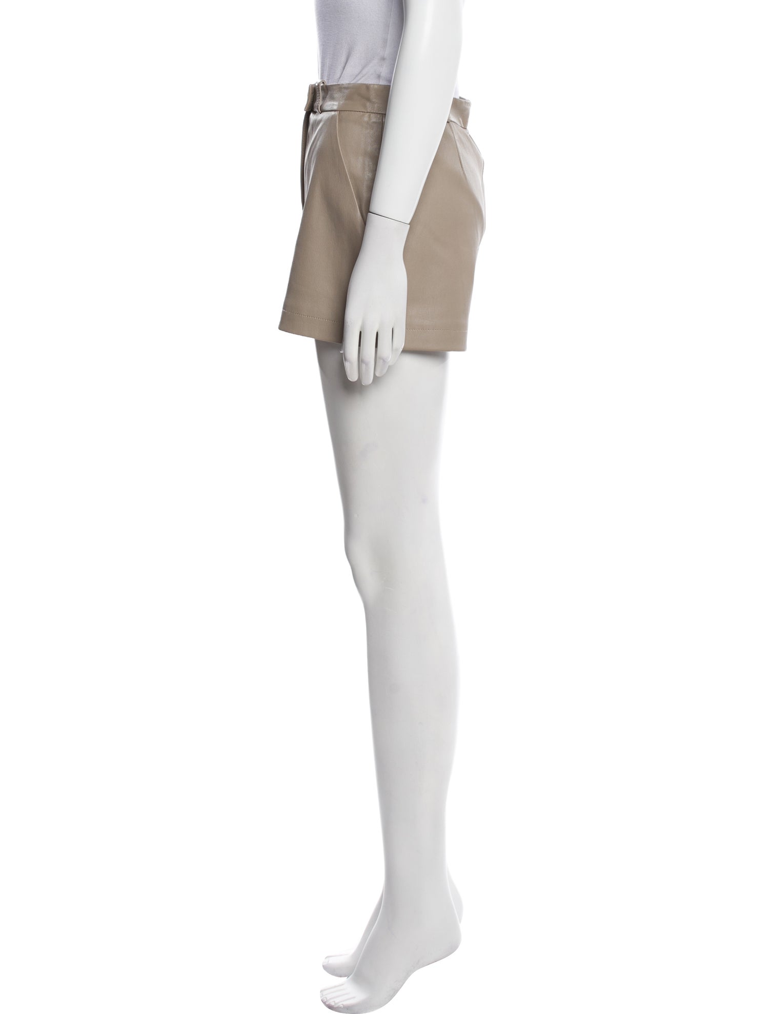 Emilio Pucci Lambskin Mini Shorts