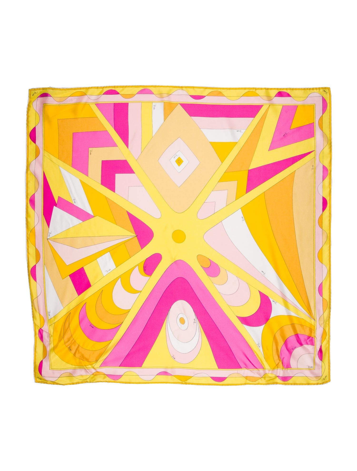 Emilio Pucci Silk Printed Scarf