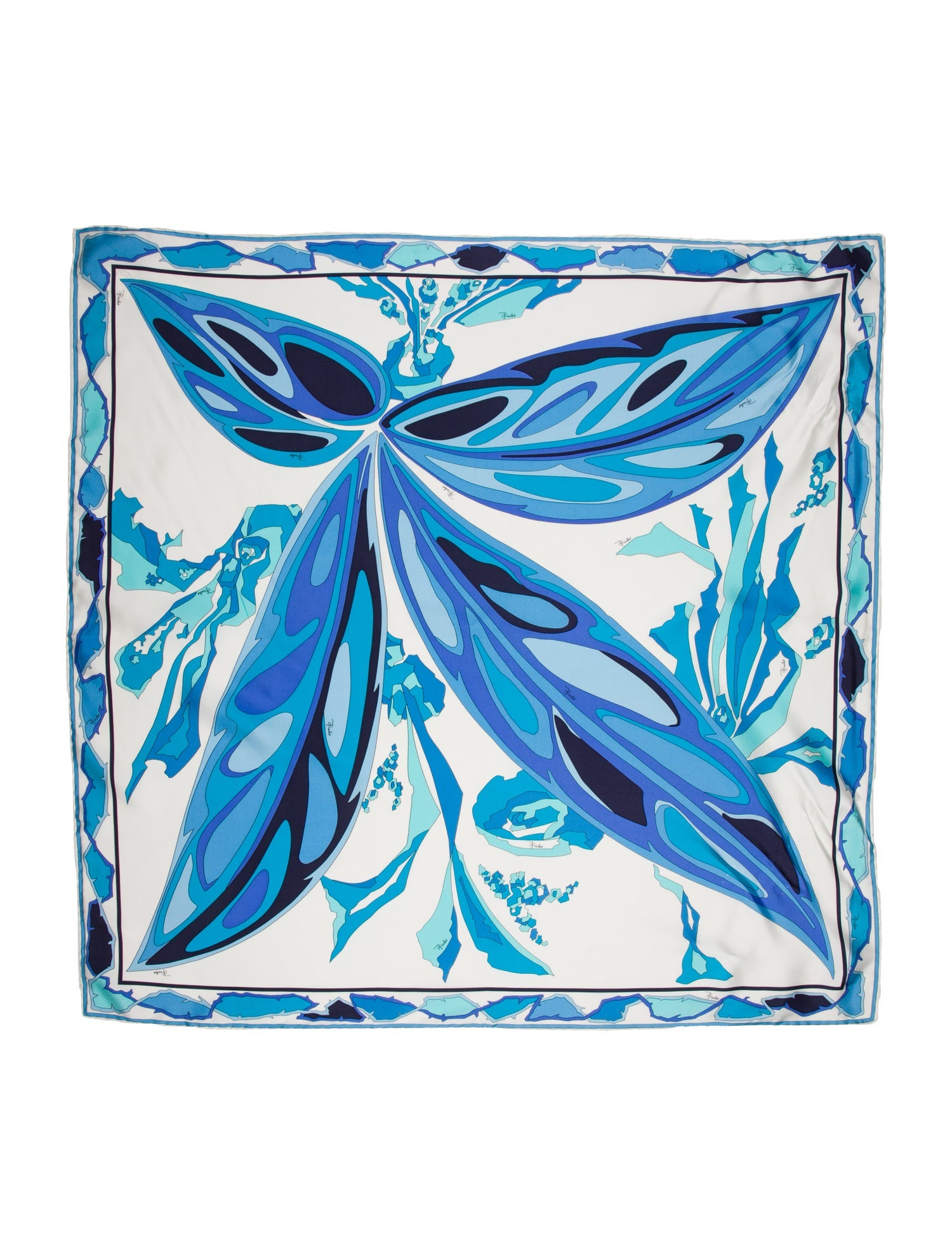 Emilio Pucci Silk Printed Scarf