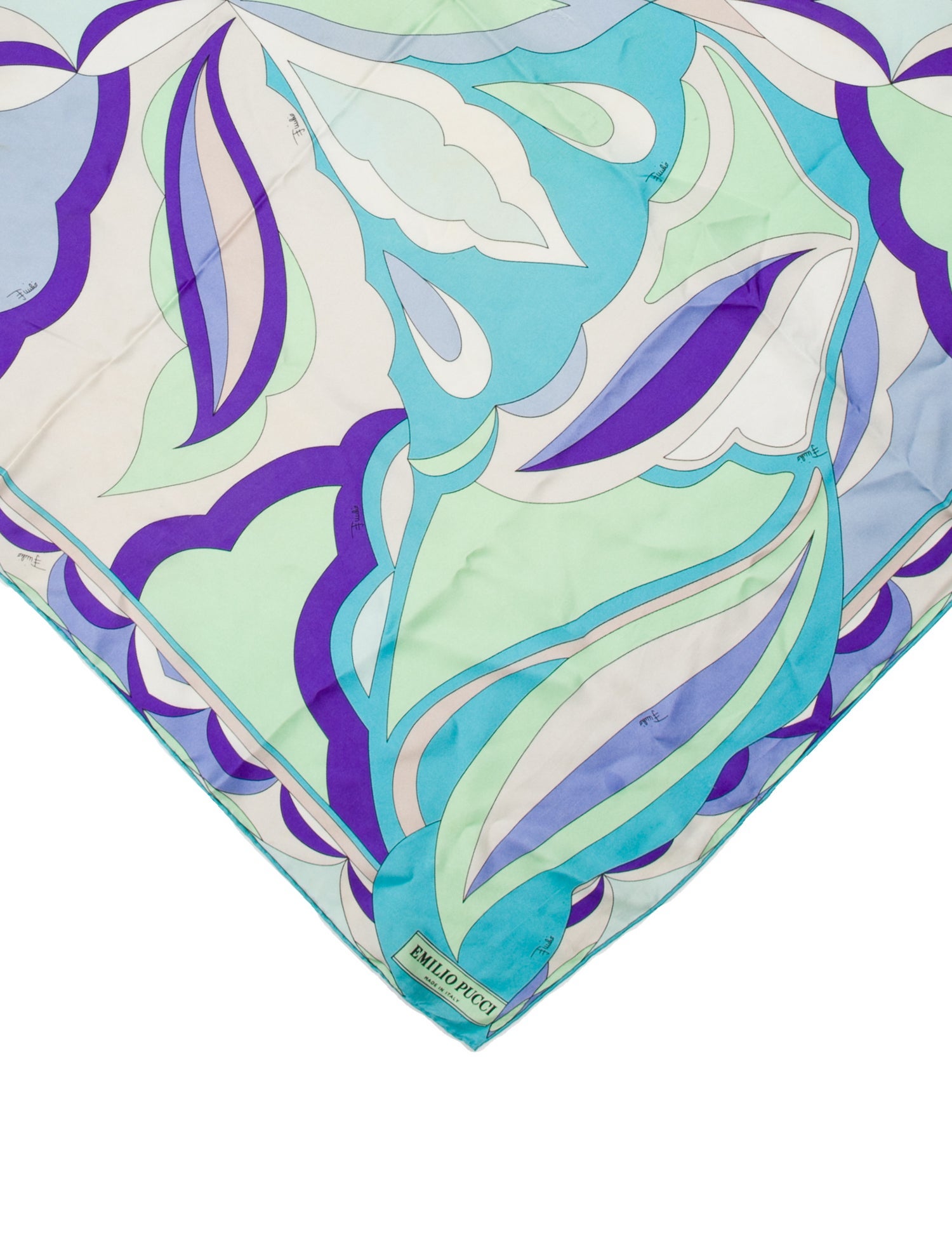 Emilio Pucci Silk Printed Scarf