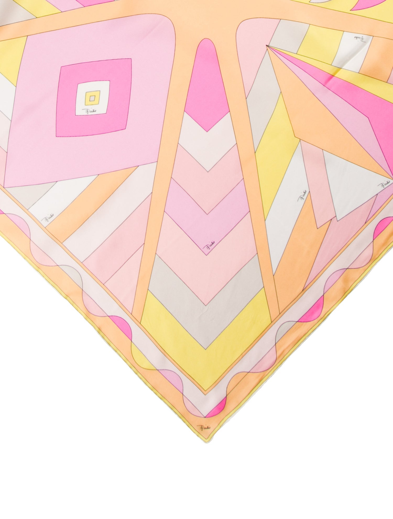 Emilio Pucci Silk Printed Scarf