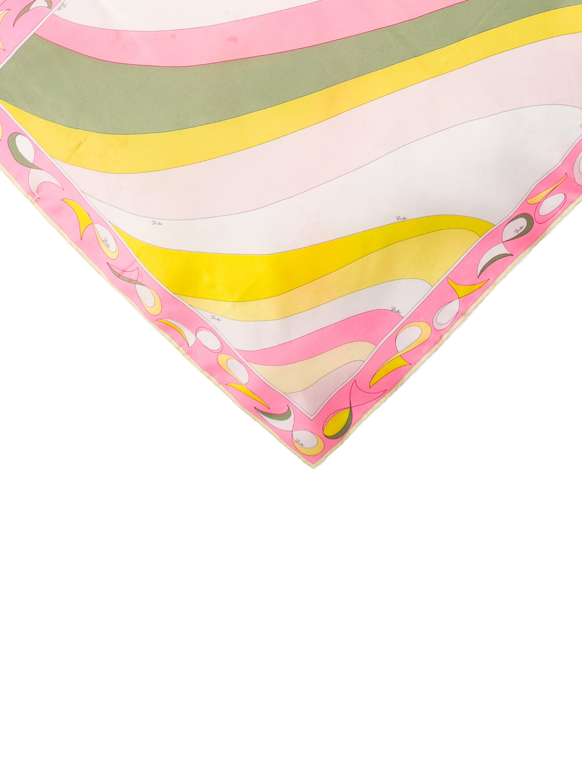 Emilio Pucci Silk Printed Scarf