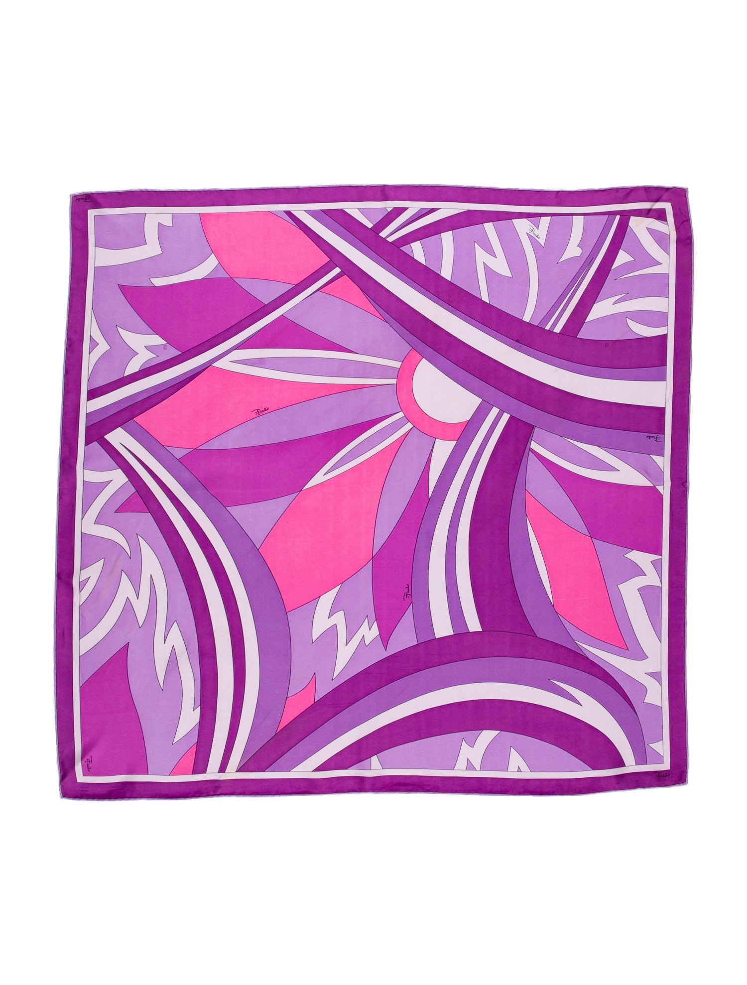 Emilio Pucci Silk Printed Scarf