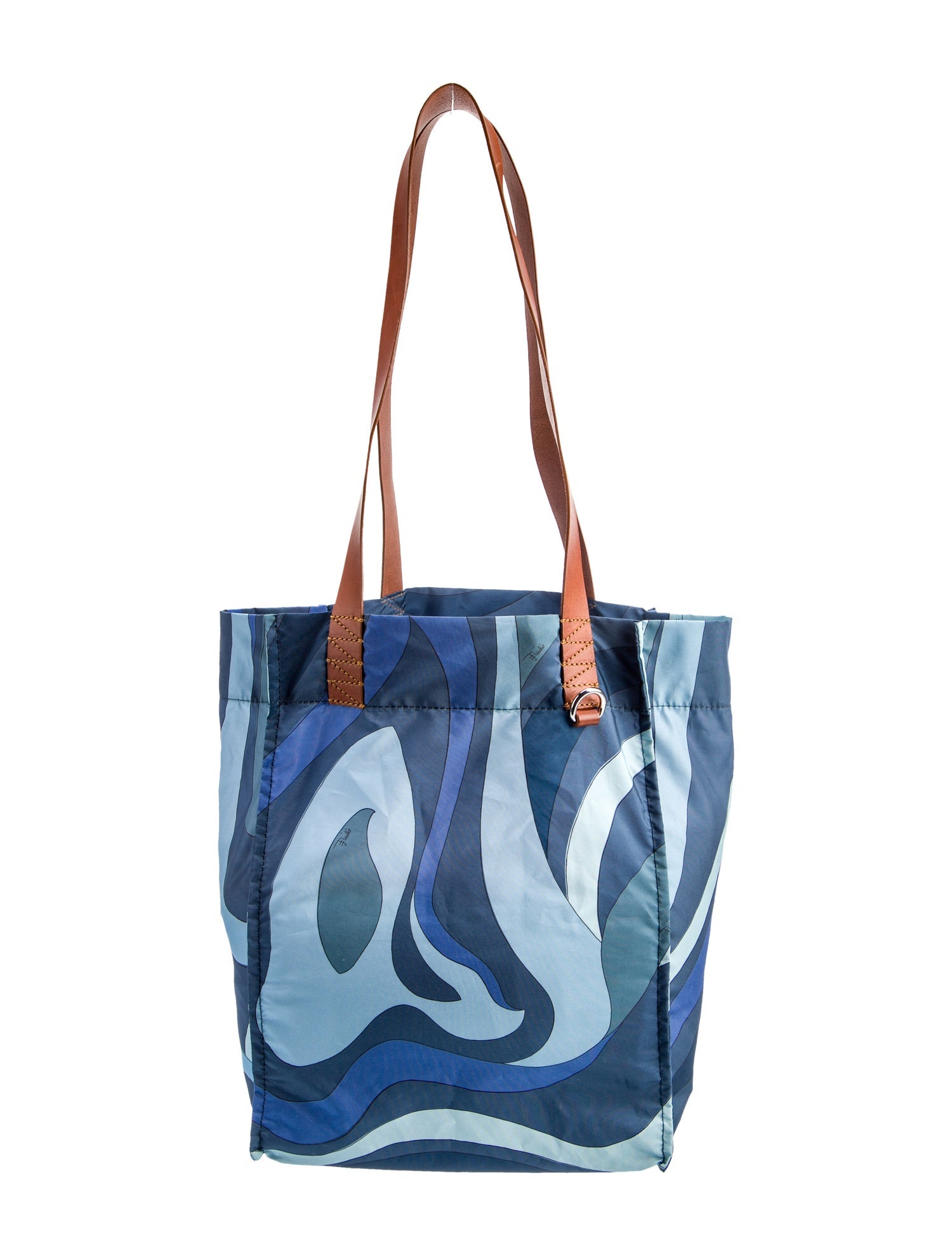 Emilio Pucci Nylon Bucket Bag