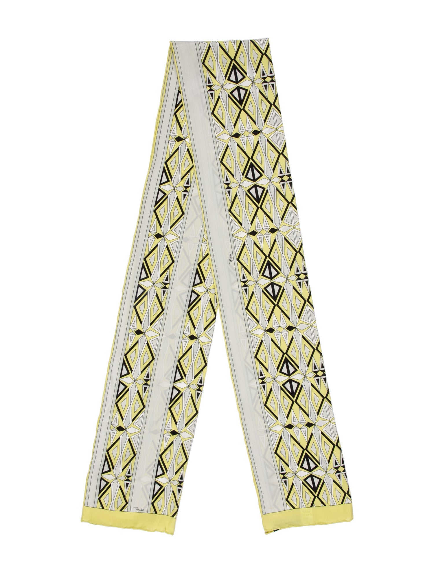 Emilio Pucci Silk Printed Scarf